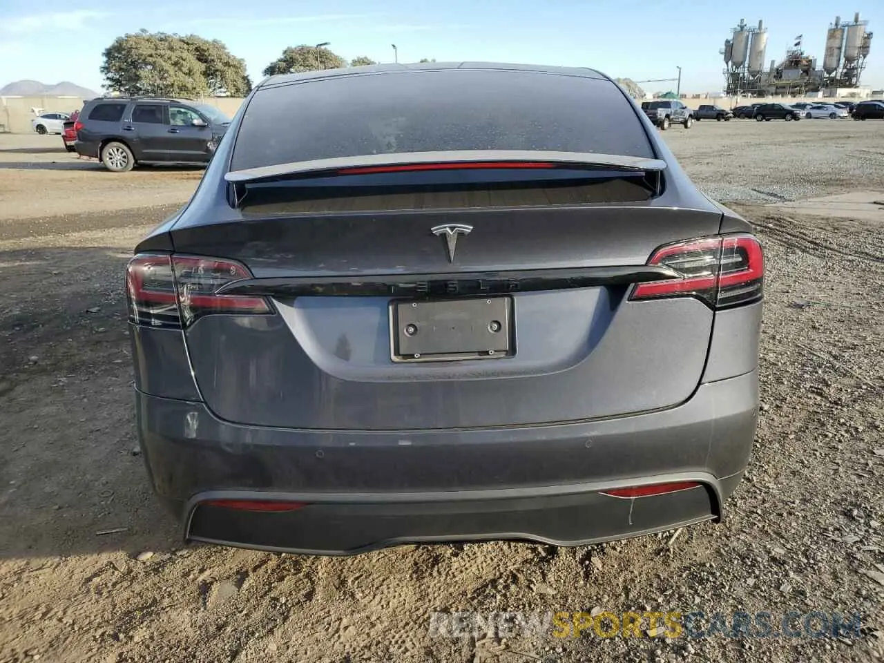 6 fotografías del automóvil dañado 7SAXCDE55PF374362 TESLA MODEL X 2023