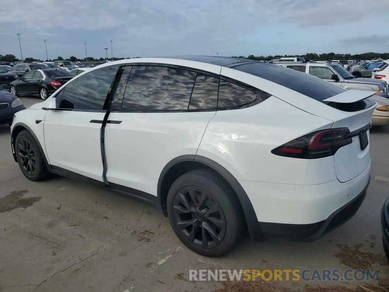 2 fotografías del automóvil dañado 7SAXCDE55PF409093 TESLA MODEL X 2023