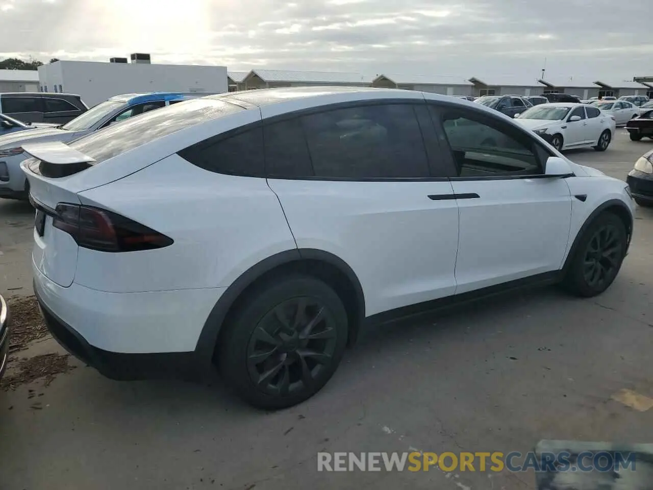 3 fotografías del automóvil dañado 7SAXCDE55PF409093 TESLA MODEL X 2023