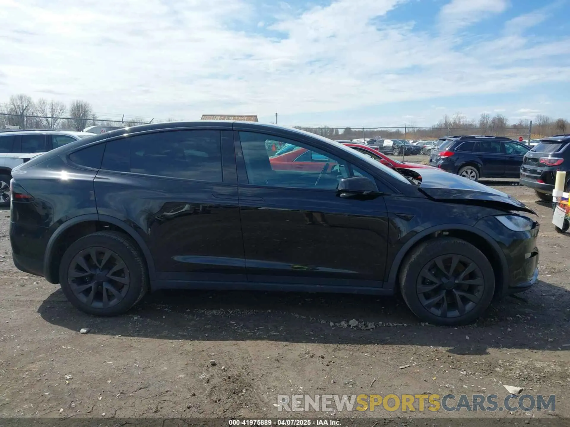 14 fotografías del automóvil dañado 7SAXCDE55PF422233 TESLA MODEL X 2023