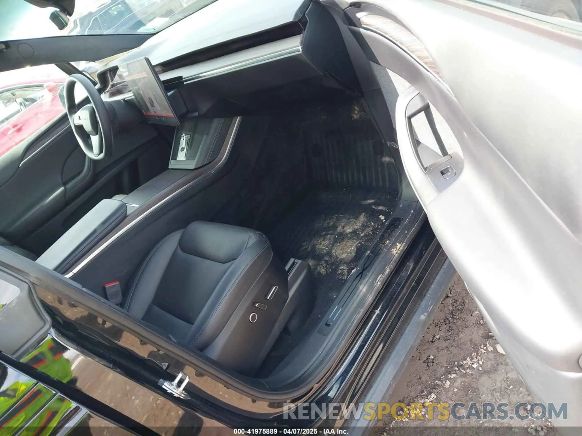5 fotografías del automóvil dañado 7SAXCDE55PF422233 TESLA MODEL X 2023
