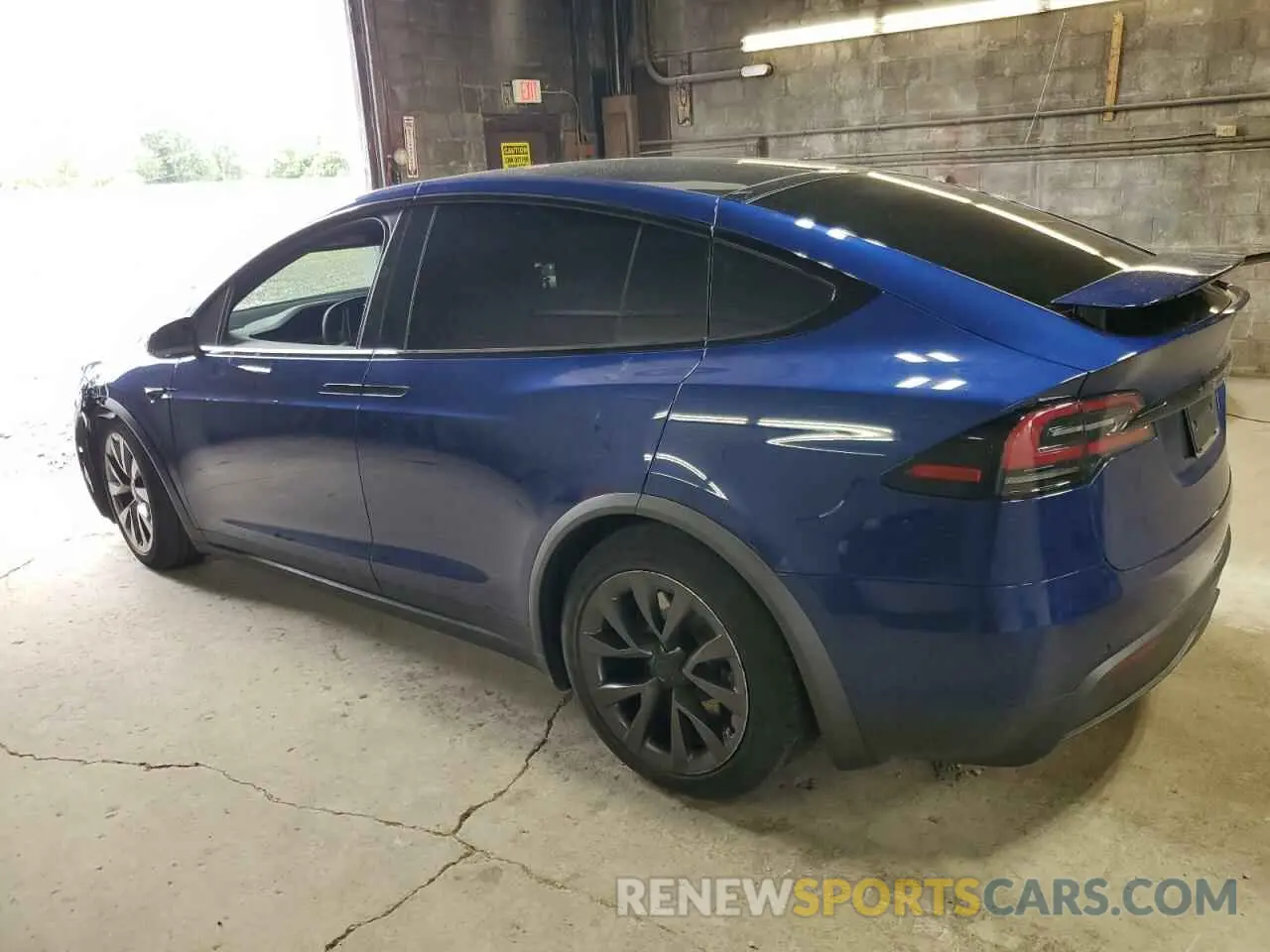 2 fotografías del automóvil dañado 7SAXCDE55PF429263 TESLA MODEL X 2023