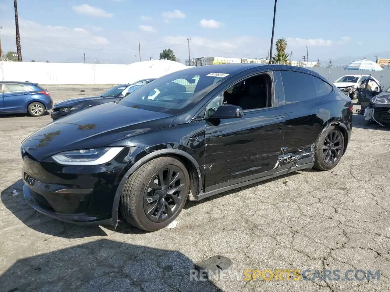 1 fotografías del automóvil dañado 7SAXCDE56PF367081 TESLA MODEL X 2023