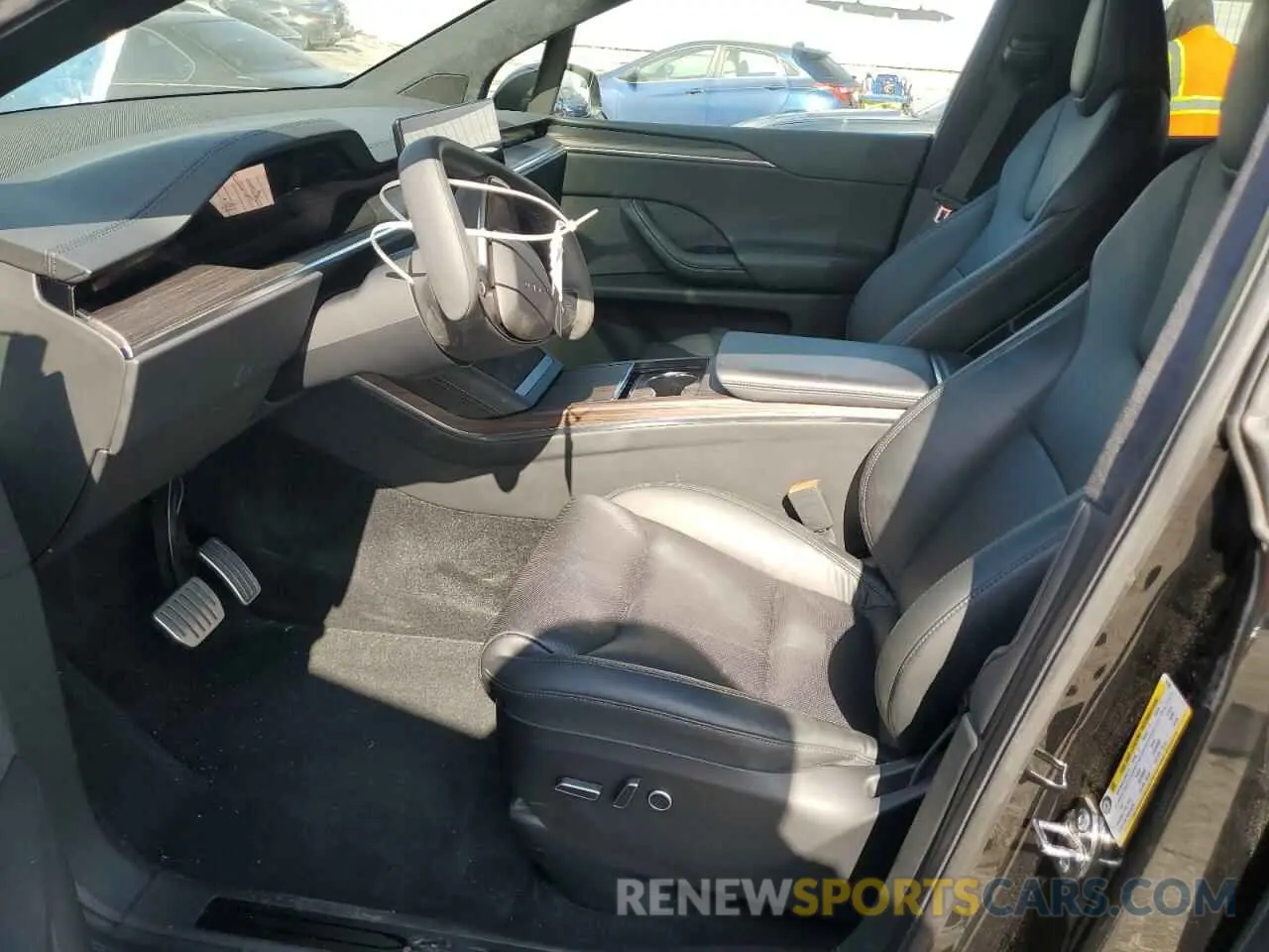 7 fotografías del automóvil dañado 7SAXCDE56PF367081 TESLA MODEL X 2023