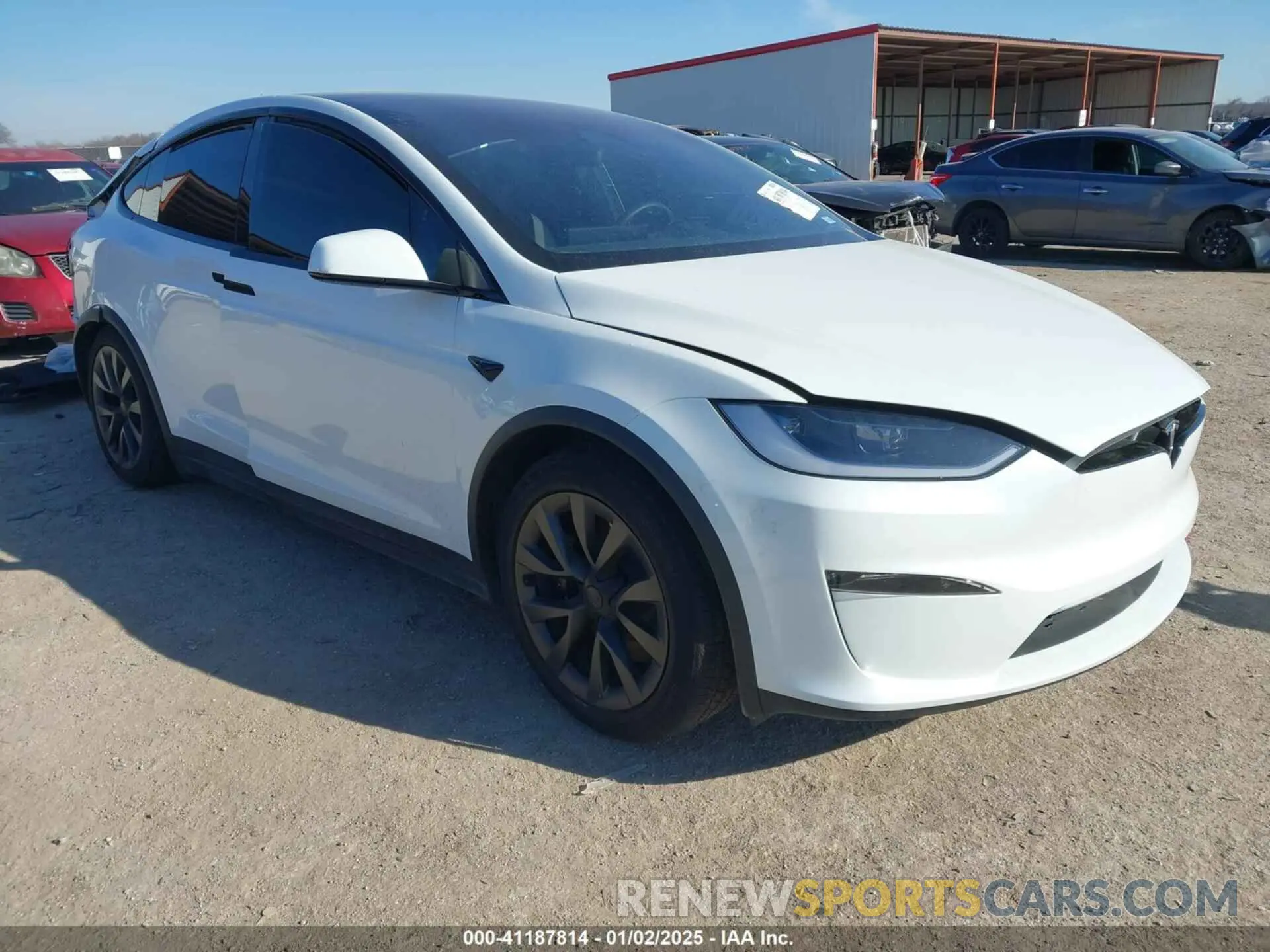 1 fotografías del automóvil dañado 7SAXCDE56PF424198 TESLA MODEL X 2023