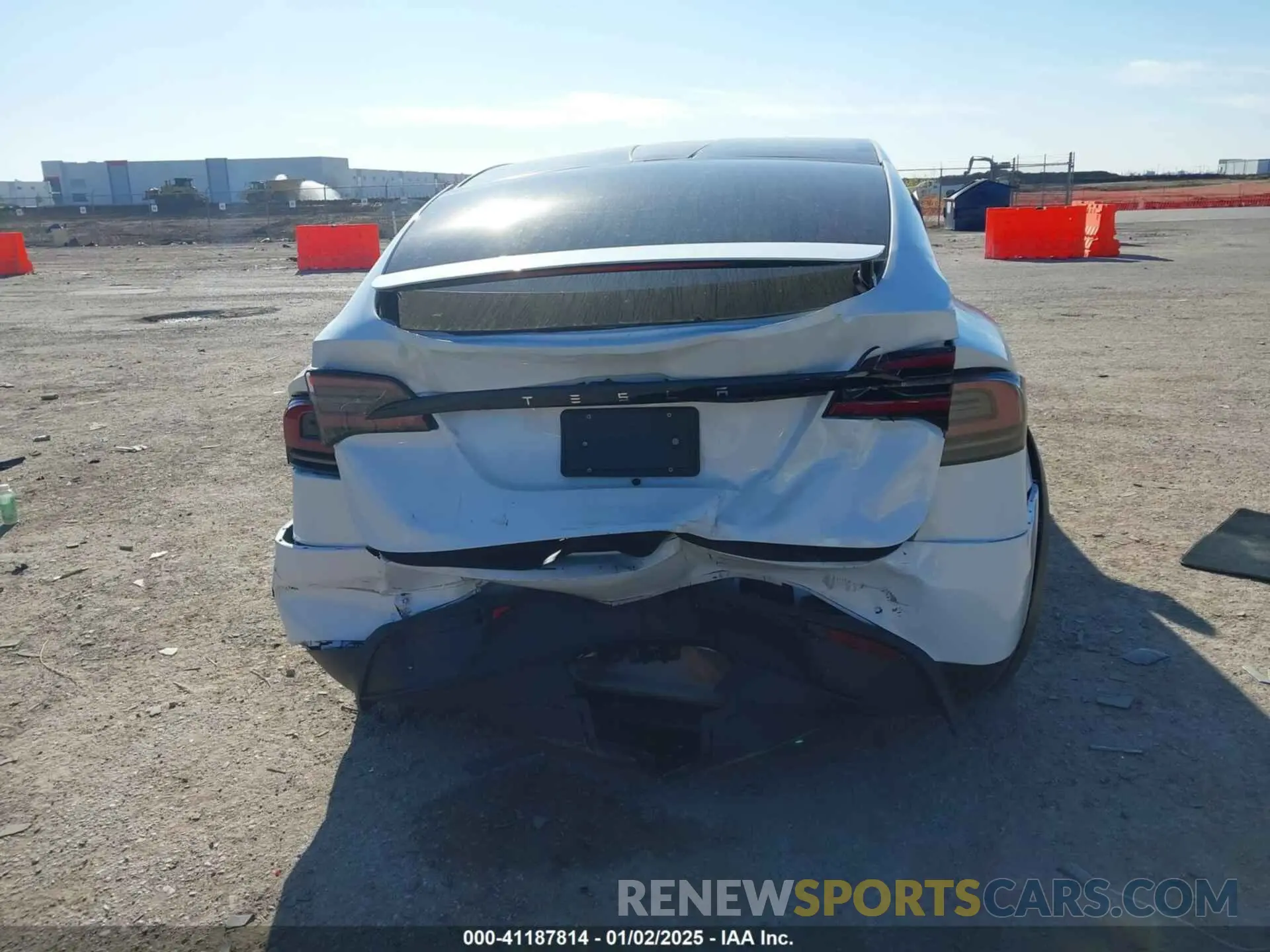 16 fotografías del automóvil dañado 7SAXCDE56PF424198 TESLA MODEL X 2023