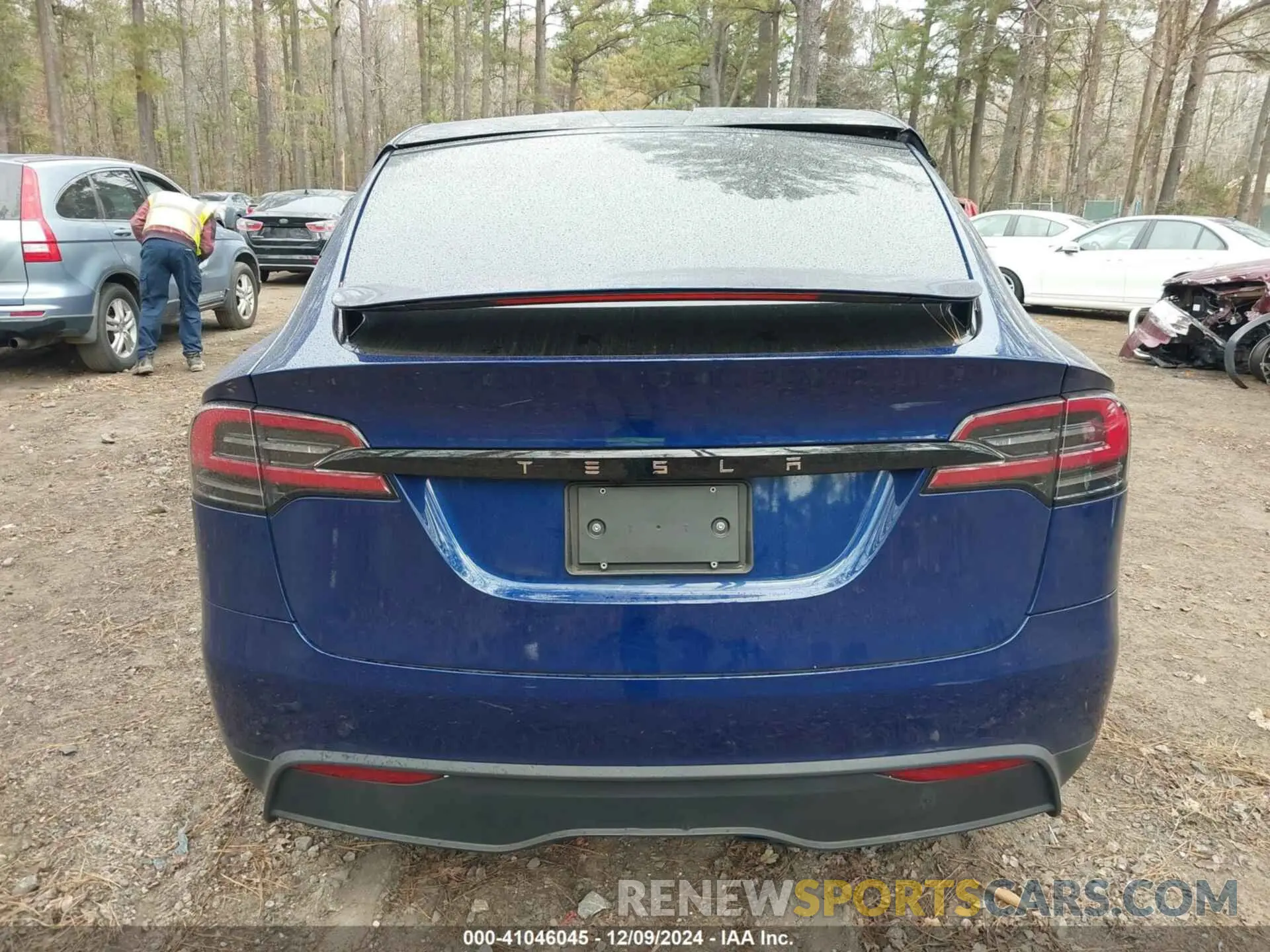 16 fotografías del automóvil dañado 7SAXCDE56PF425772 TESLA MODEL X 2023