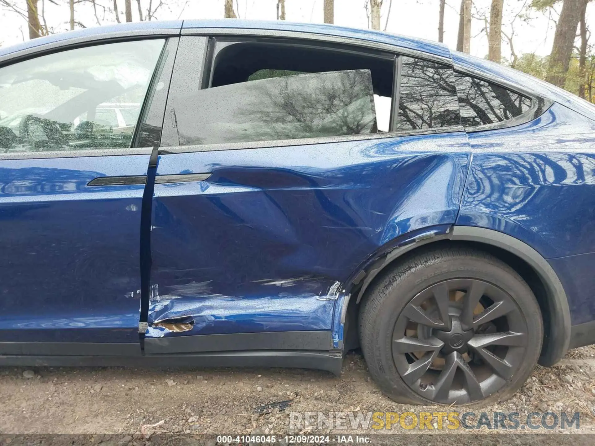 6 fotografías del automóvil dañado 7SAXCDE56PF425772 TESLA MODEL X 2023