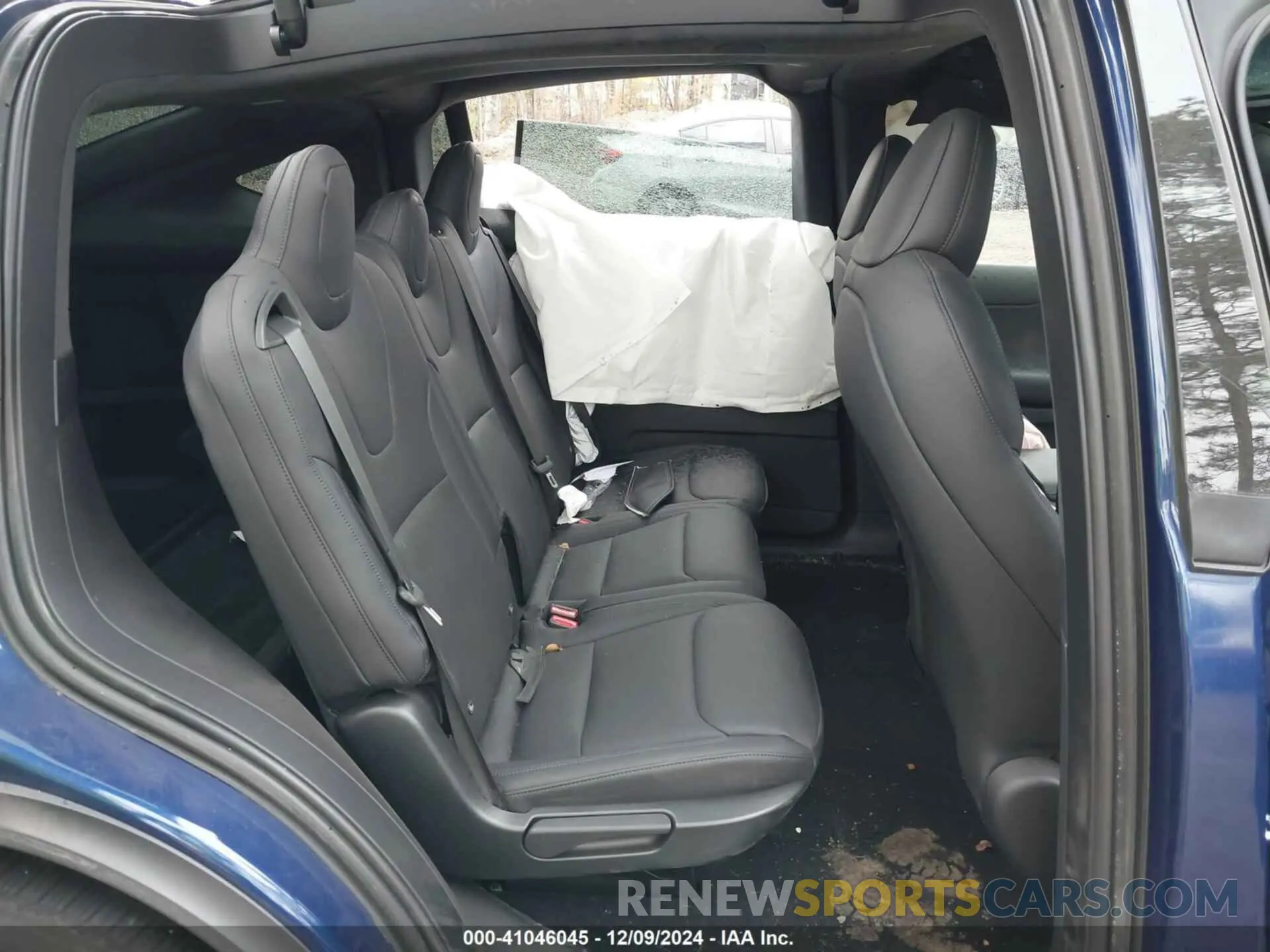 8 fotografías del automóvil dañado 7SAXCDE56PF425772 TESLA MODEL X 2023