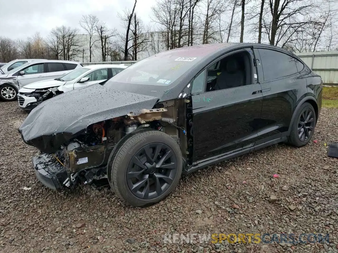 1 fotografías del automóvil dañado 7SAXCDE56PF430826 TESLA MODEL X 2023