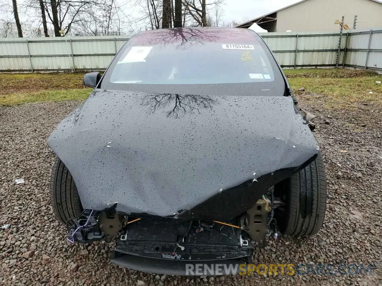 5 fotografías del automóvil dañado 7SAXCDE56PF430826 TESLA MODEL X 2023
