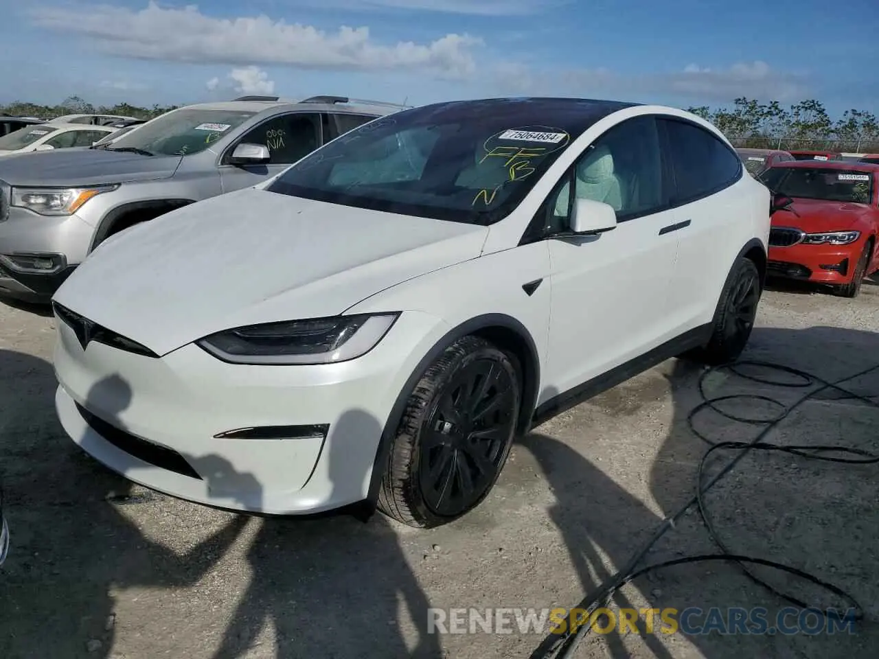 1 fotografías del automóvil dañado 7SAXCDE57PF366151 TESLA MODEL X 2023