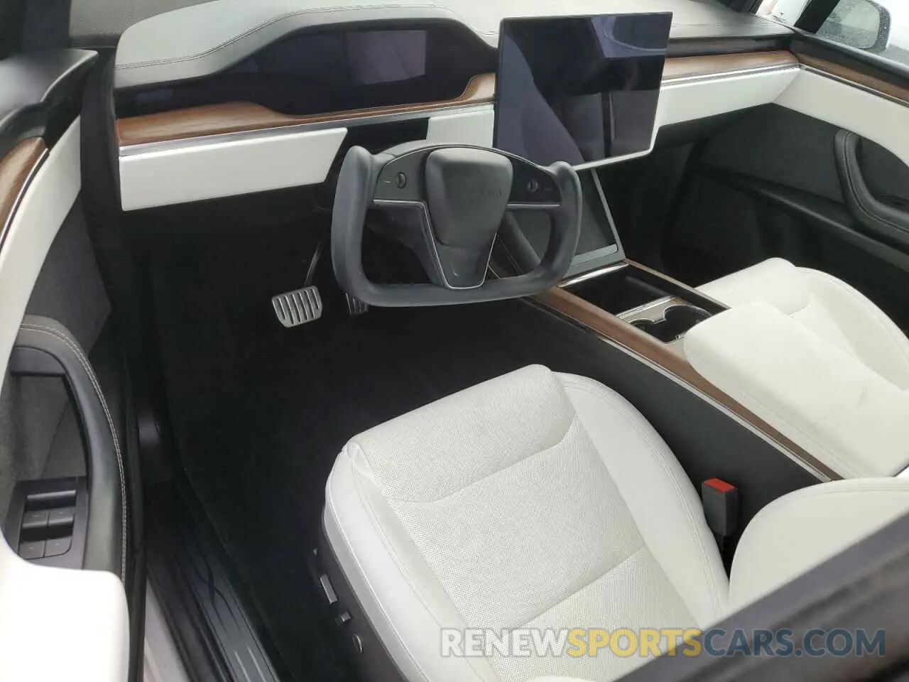 8 fotografías del automóvil dañado 7SAXCDE57PF366151 TESLA MODEL X 2023