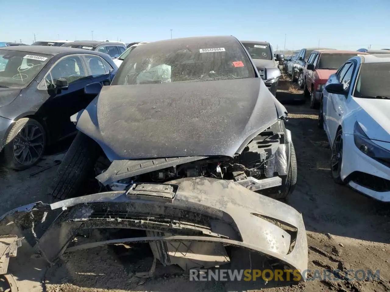 5 fotografías del automóvil dañado 7SAXCDE57PF373472 TESLA MODEL X 2023