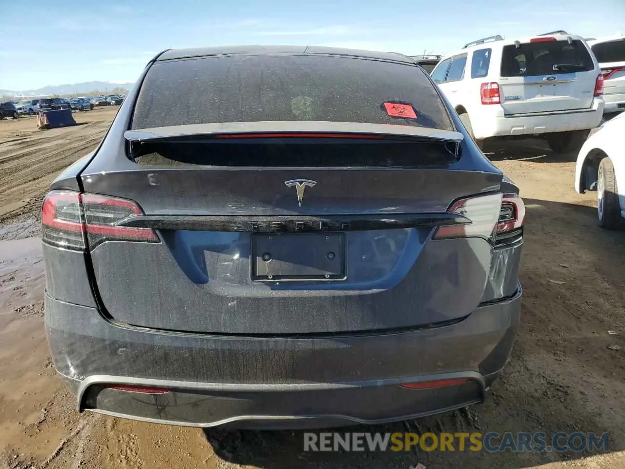 6 fotografías del automóvil dañado 7SAXCDE57PF373472 TESLA MODEL X 2023