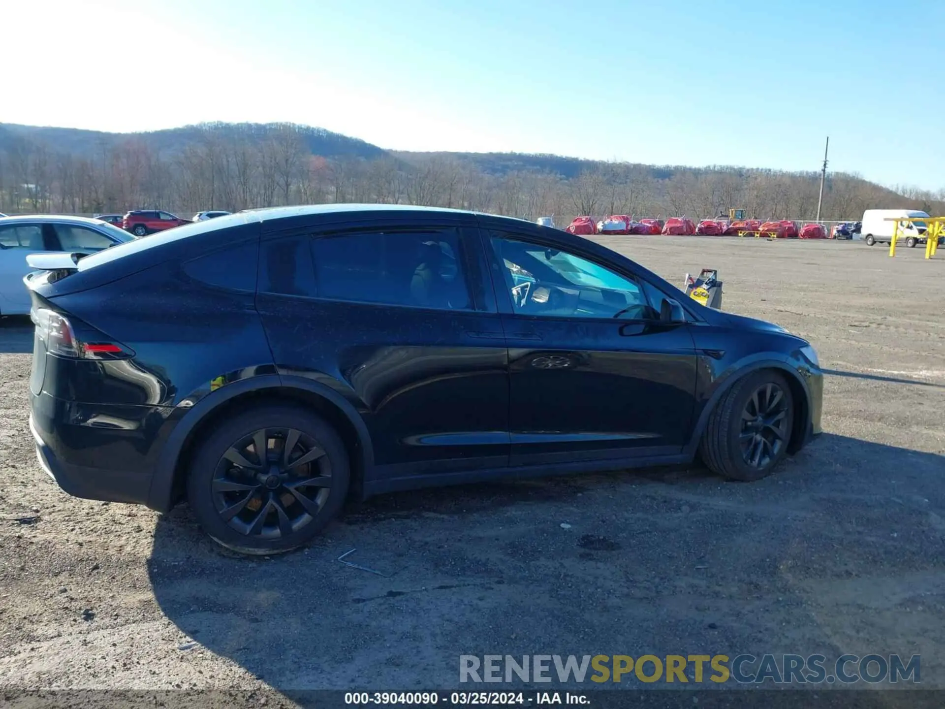 13 fotografías del automóvil dañado 7SAXCDE57PF408446 TESLA MODEL X 2023