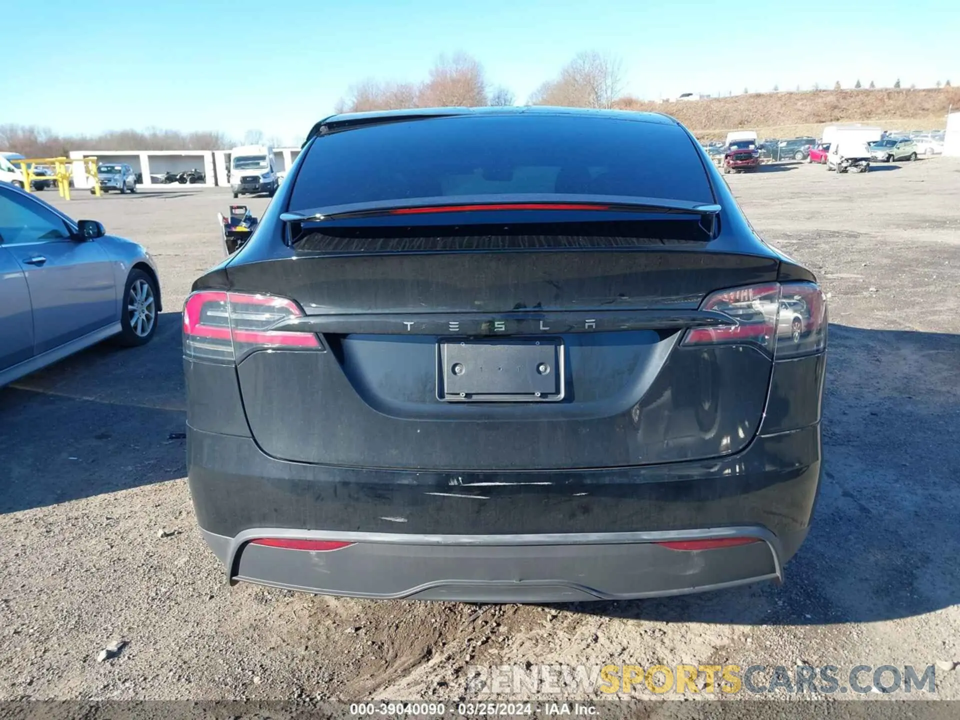 16 fotografías del automóvil dañado 7SAXCDE57PF408446 TESLA MODEL X 2023