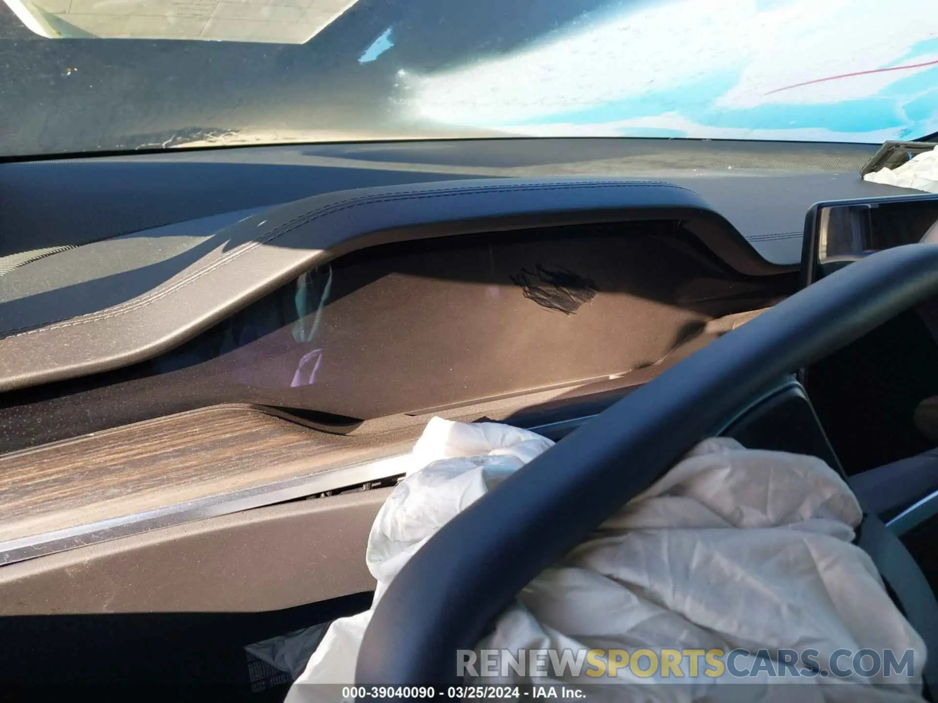 7 fotografías del automóvil dañado 7SAXCDE57PF408446 TESLA MODEL X 2023