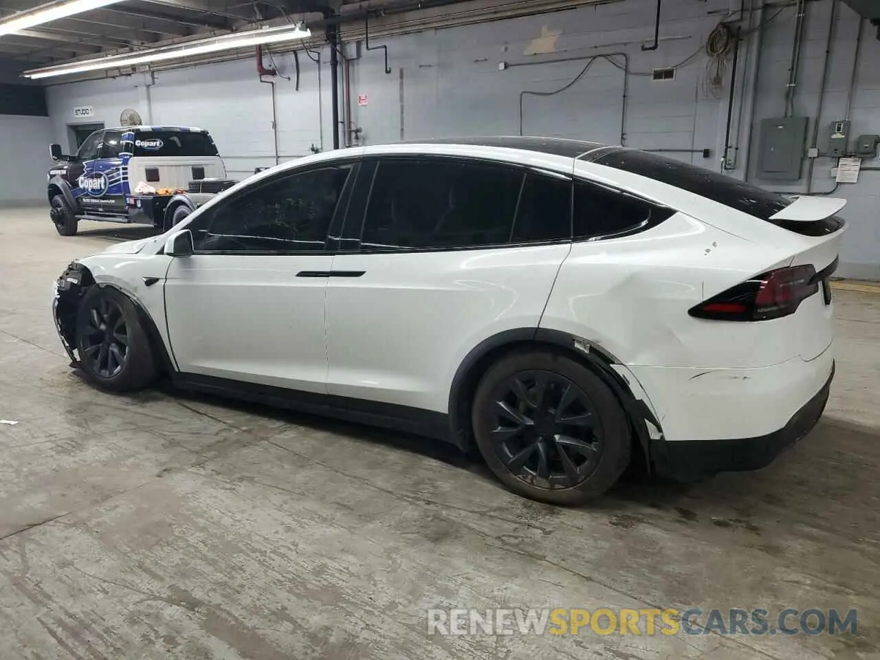 2 fotografías del automóvil dañado 7SAXCDE58PF401201 TESLA MODEL X 2023