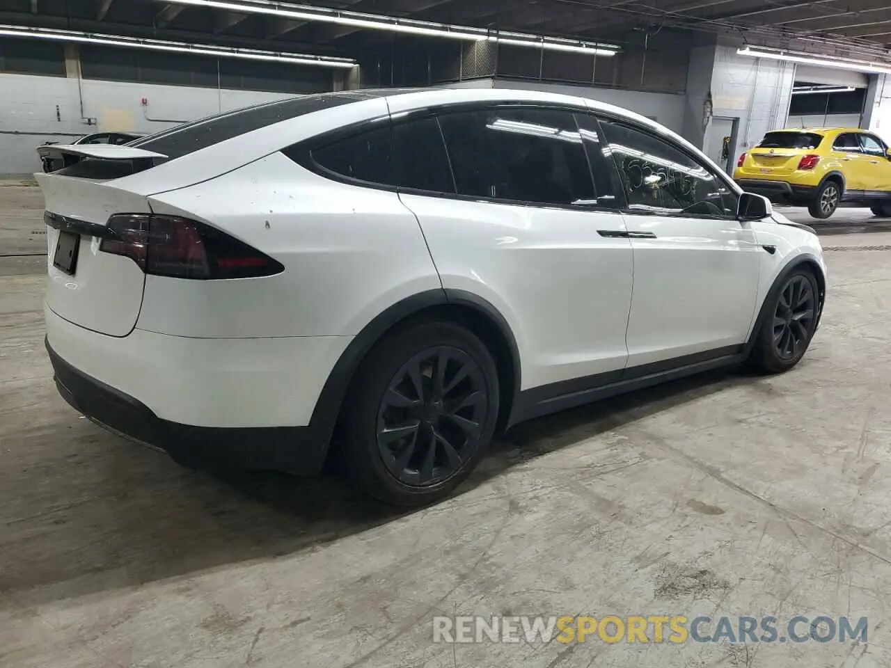 3 fotografías del automóvil dañado 7SAXCDE58PF401201 TESLA MODEL X 2023