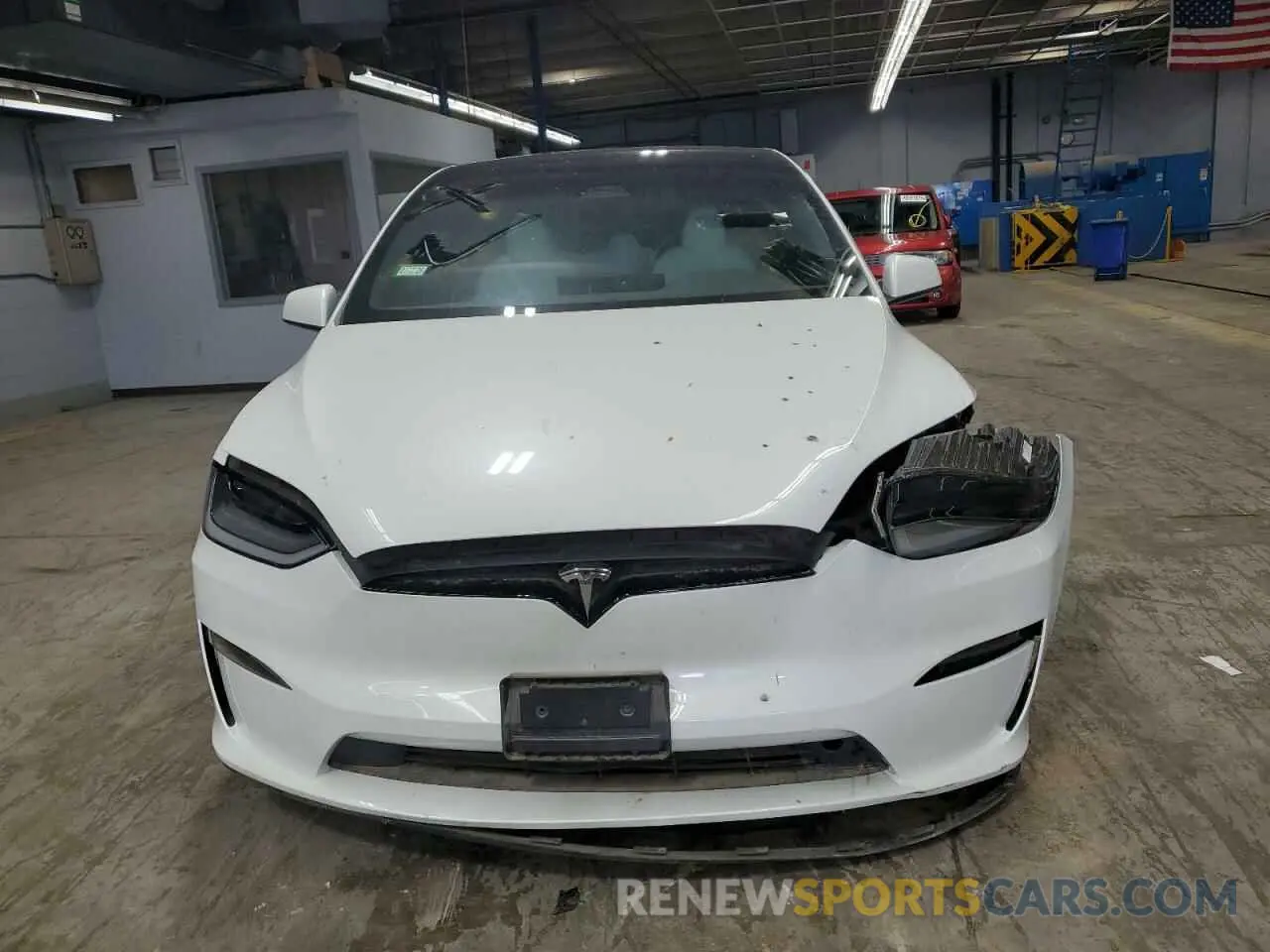 5 fotografías del automóvil dañado 7SAXCDE58PF401201 TESLA MODEL X 2023