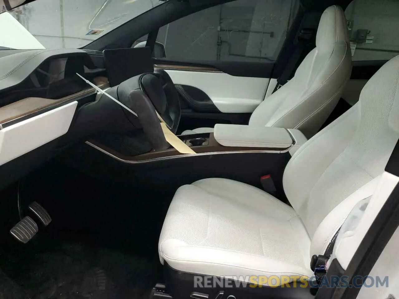 7 fotografías del automóvil dañado 7SAXCDE58PF401201 TESLA MODEL X 2023