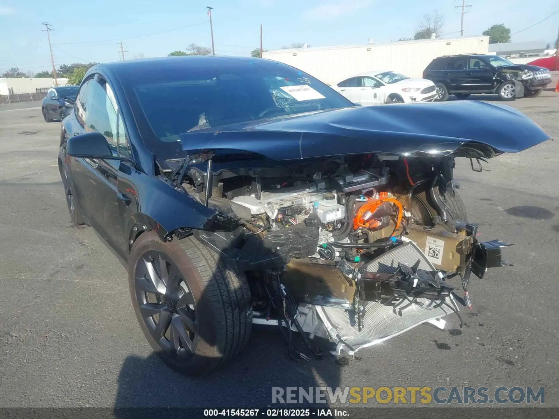 1 fotografías del automóvil dañado 7SAXCDE59PF430836 TESLA MODEL X 2023