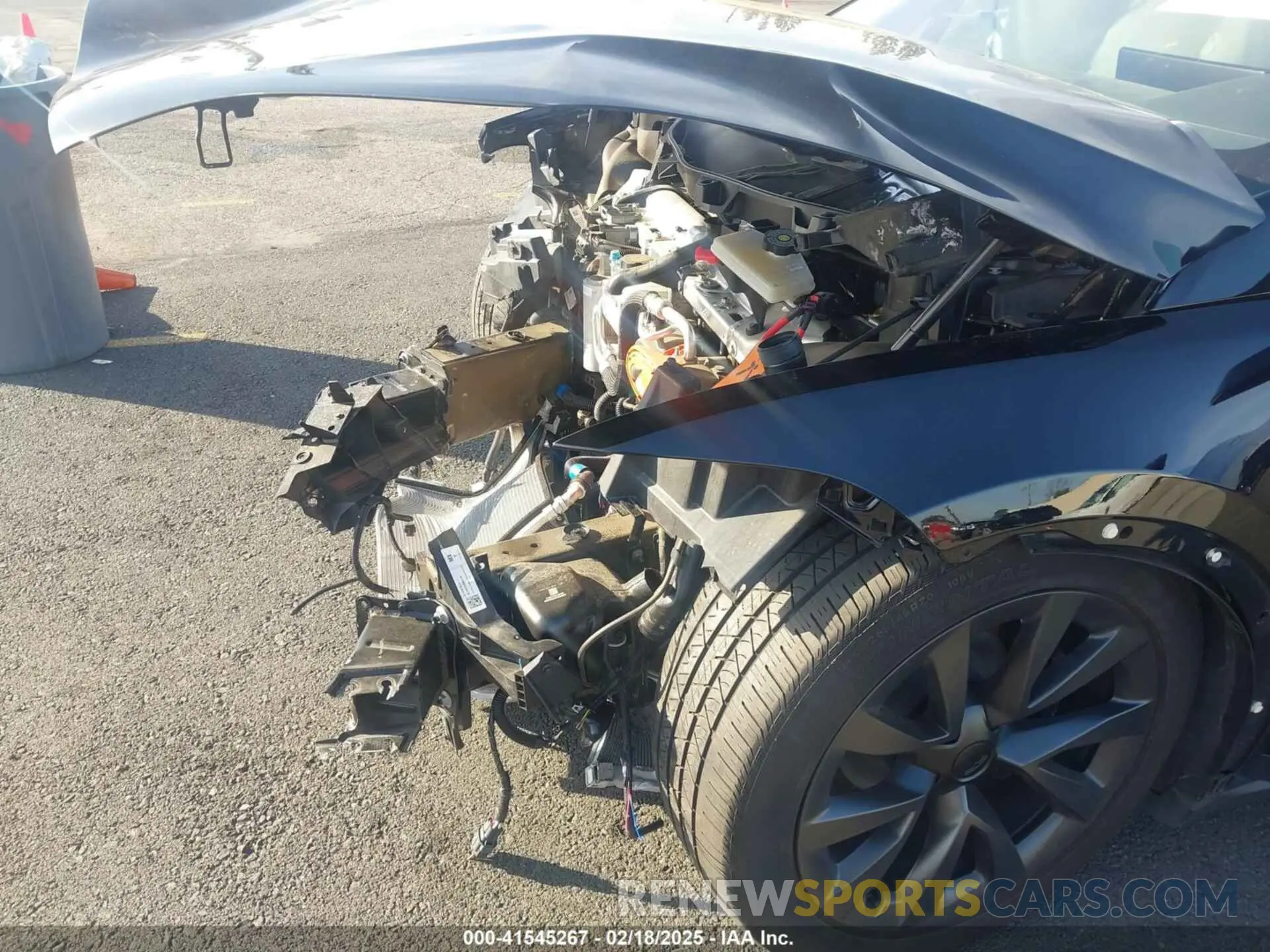 19 fotografías del automóvil dañado 7SAXCDE59PF430836 TESLA MODEL X 2023