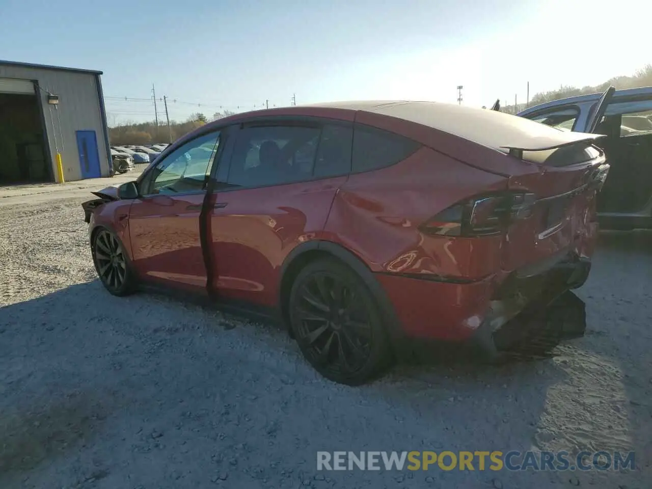 2 fotografías del automóvil dañado 7SAXCDE5XPF374664 TESLA MODEL X 2023