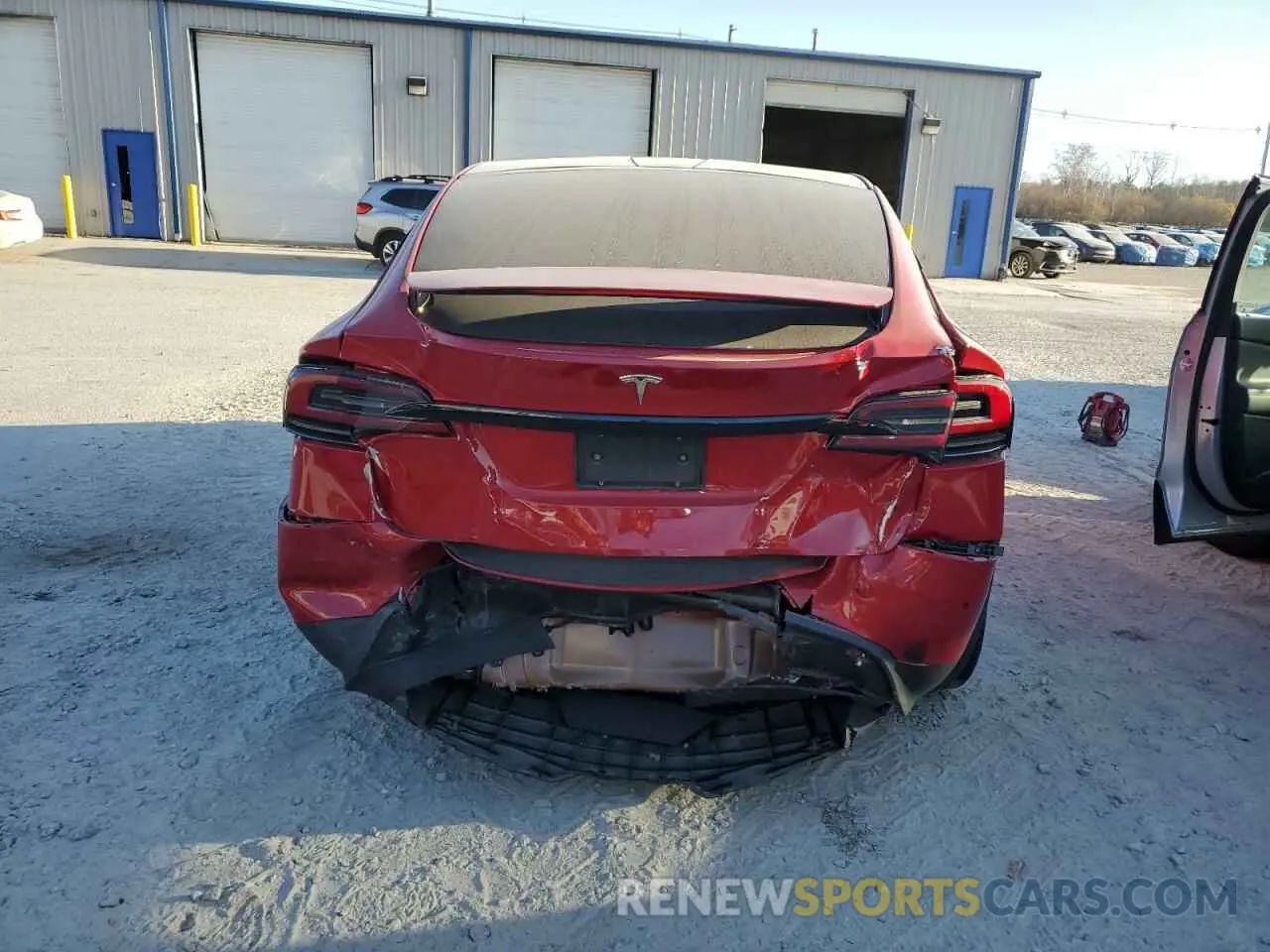 6 fotografías del automóvil dañado 7SAXCDE5XPF374664 TESLA MODEL X 2023