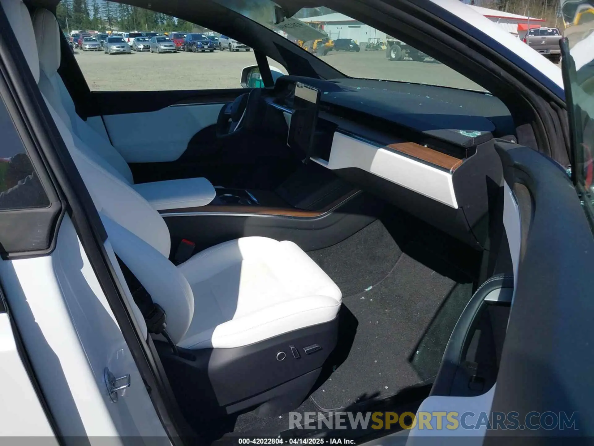 5 fotografías del automóvil dañado 7SAXCDE5XPF377337 TESLA MODEL X 2023