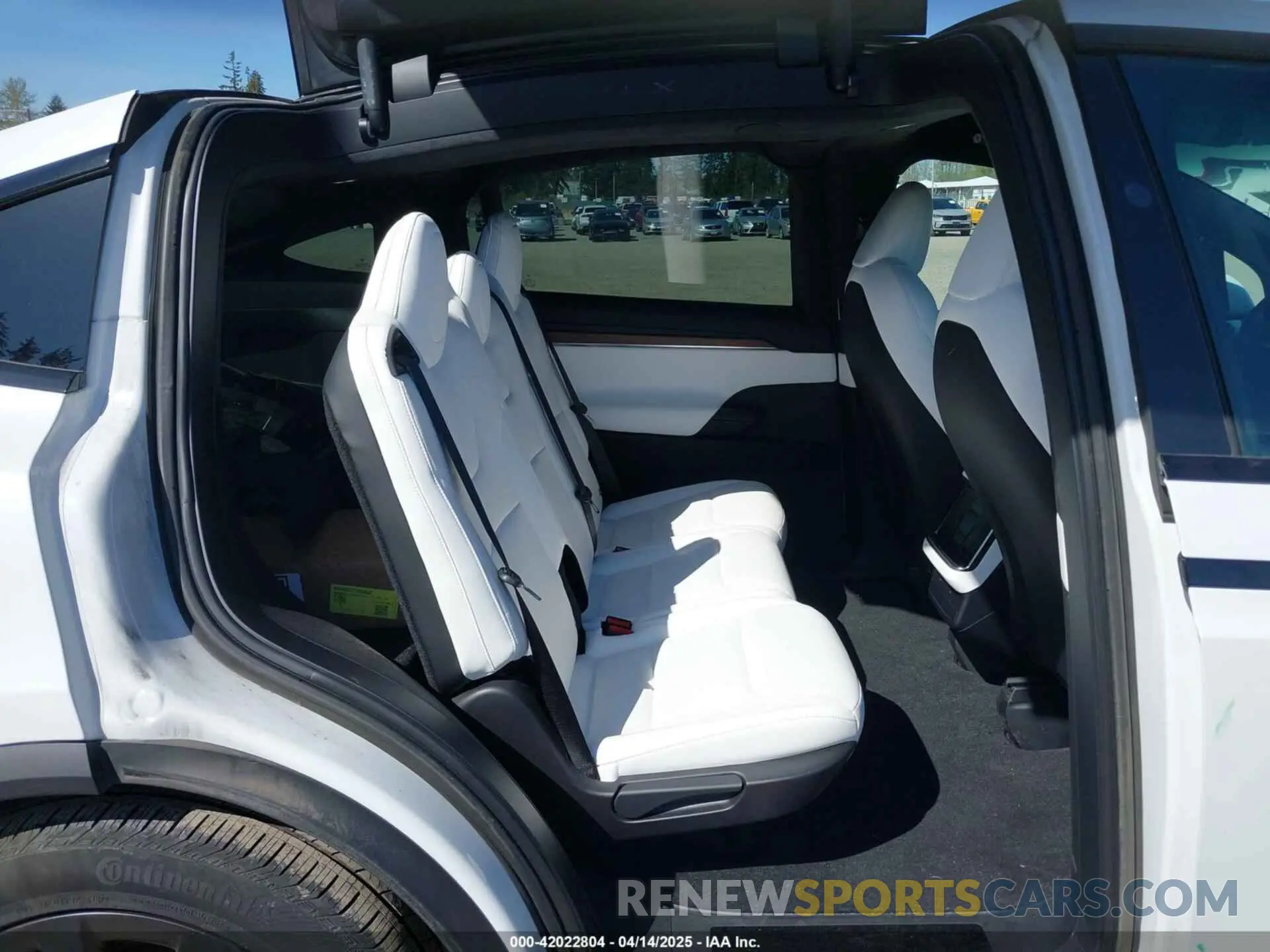 8 fotografías del automóvil dañado 7SAXCDE5XPF377337 TESLA MODEL X 2023