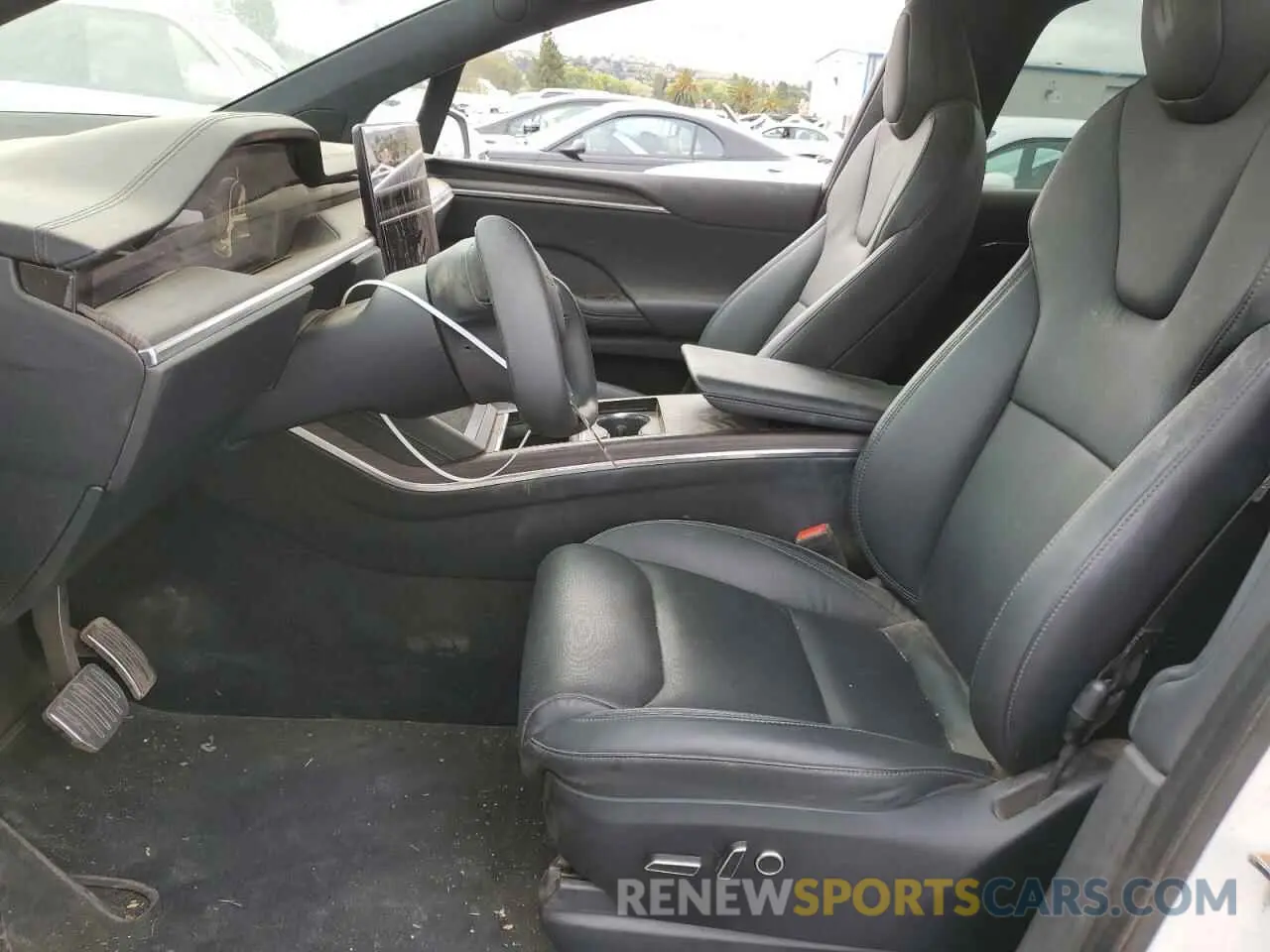 7 fotografías del automóvil dañado 7SAXCDE5XPF405072 TESLA MODEL X 2023
