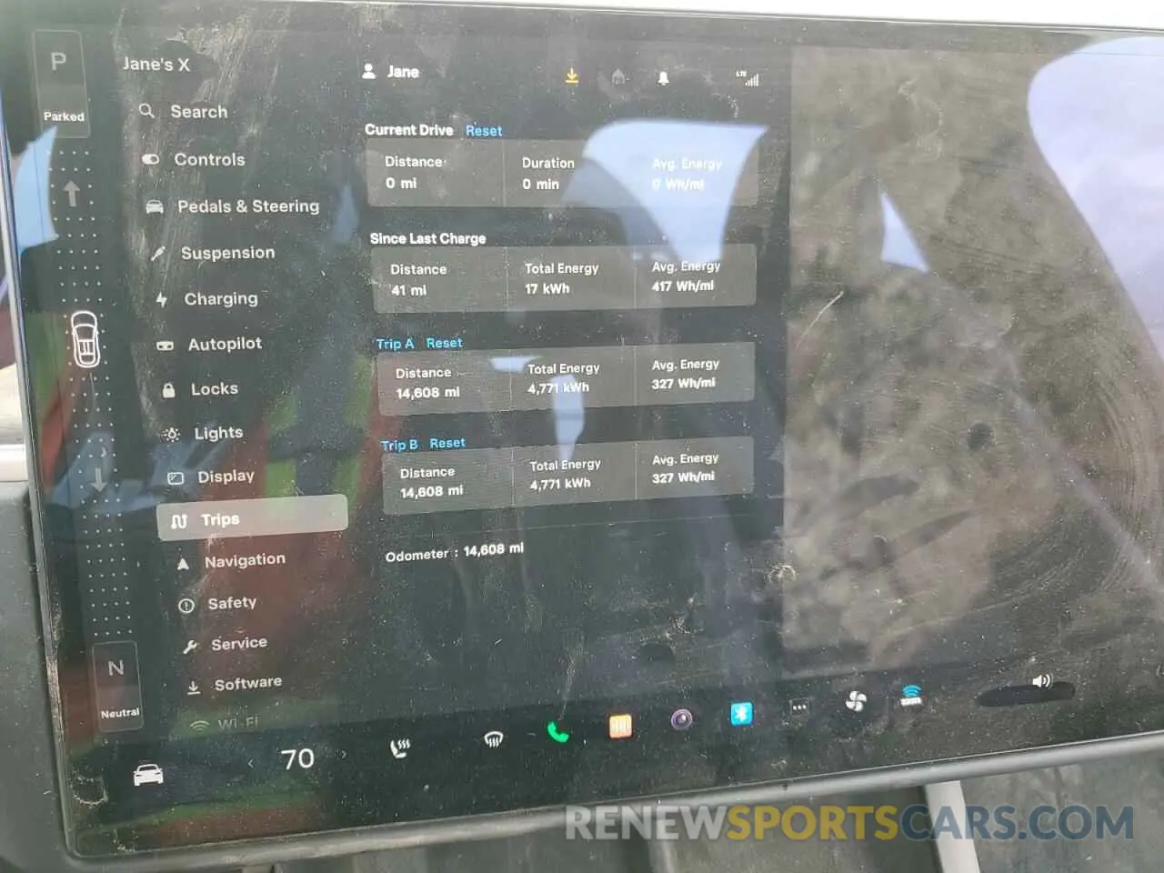 9 fotografías del automóvil dañado 7SAXCDE5XPF405072 TESLA MODEL X 2023