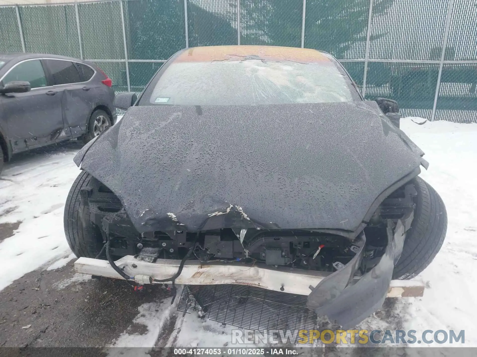 12 fotografías del automóvil dañado 7SAXCDE5XPF426035 TESLA MODEL X 2023