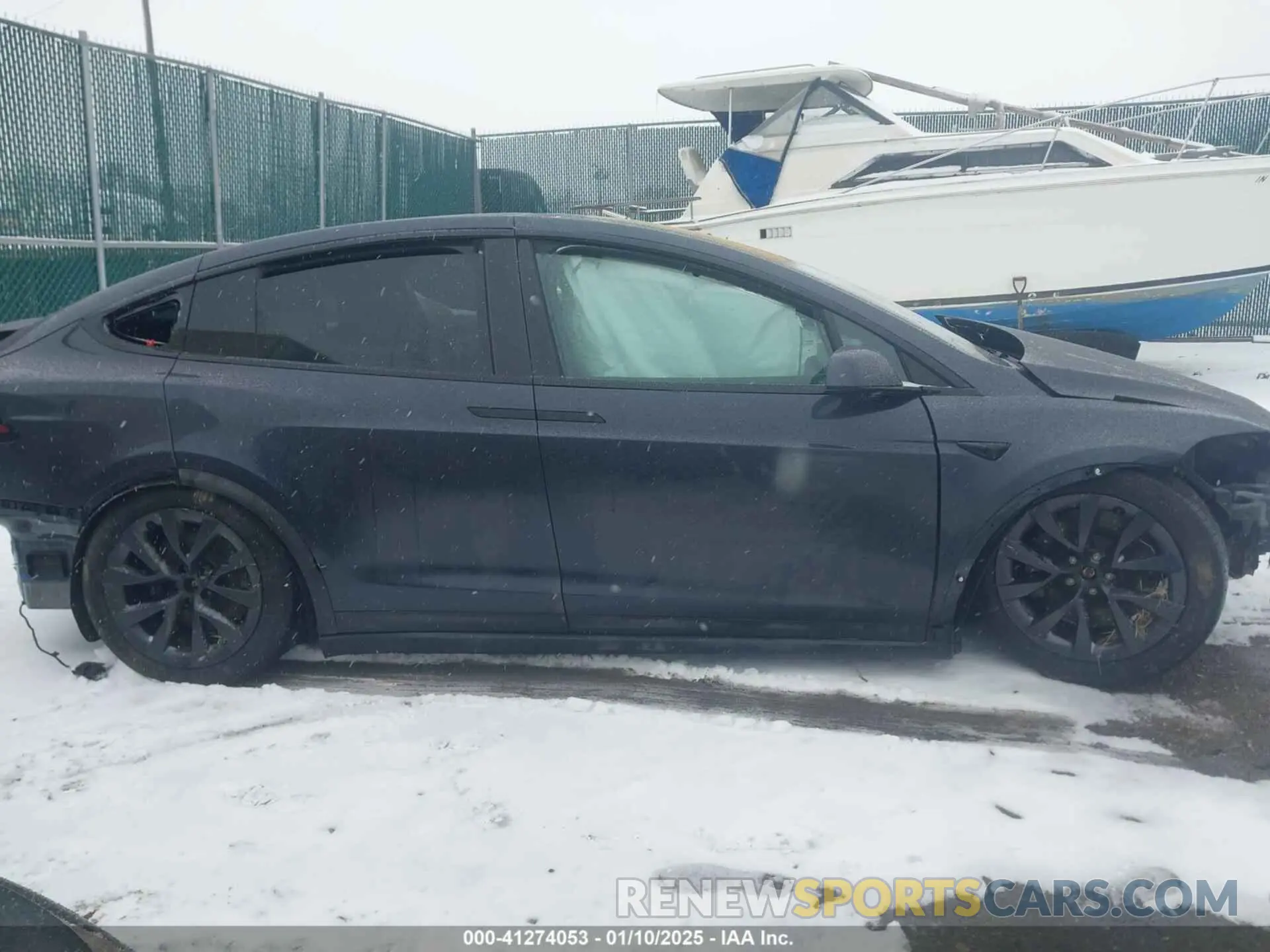 13 fotografías del automóvil dañado 7SAXCDE5XPF426035 TESLA MODEL X 2023