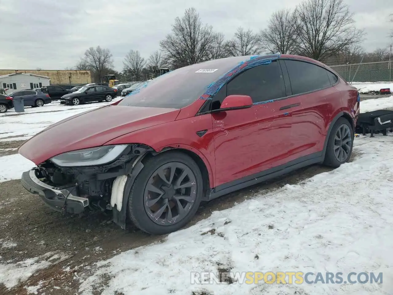 1 fotografías del automóvil dañado 7SAXCDE5XPF427749 TESLA MODEL X 2023