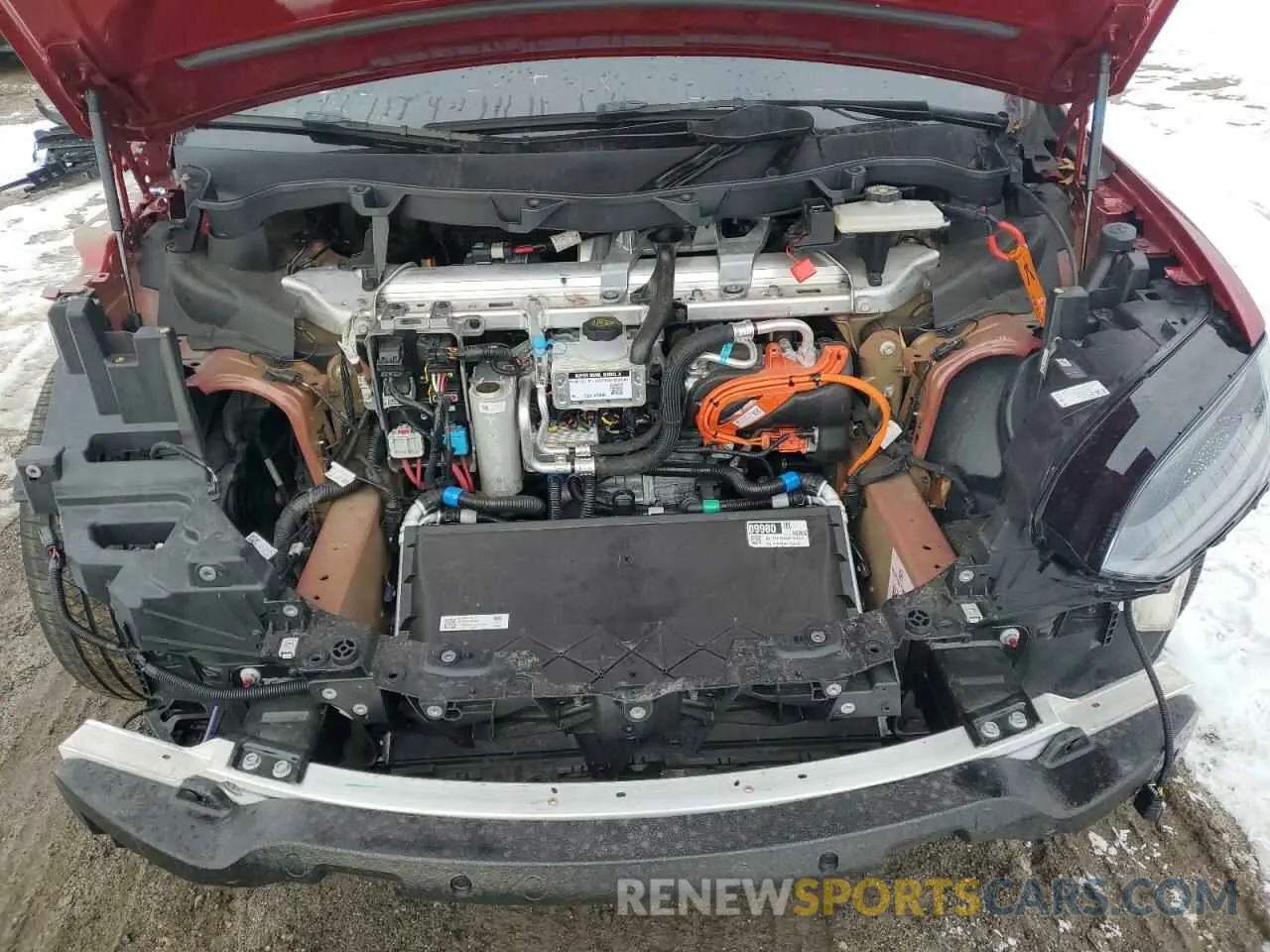 11 fotografías del automóvil dañado 7SAXCDE5XPF427749 TESLA MODEL X 2023