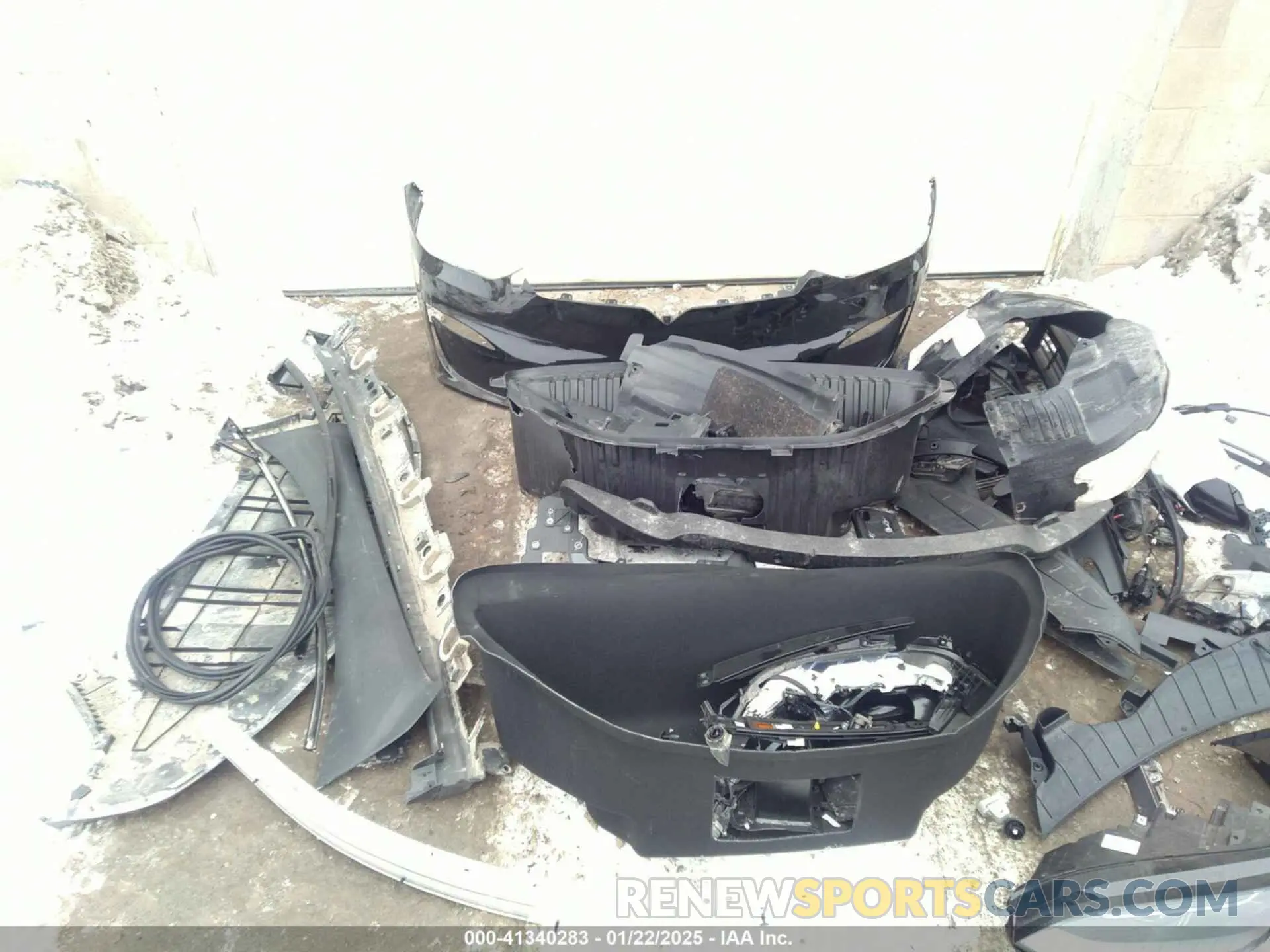 20 fotografías del automóvil dañado 7SAXCAE51RF457496 TESLA MODEL X 2024