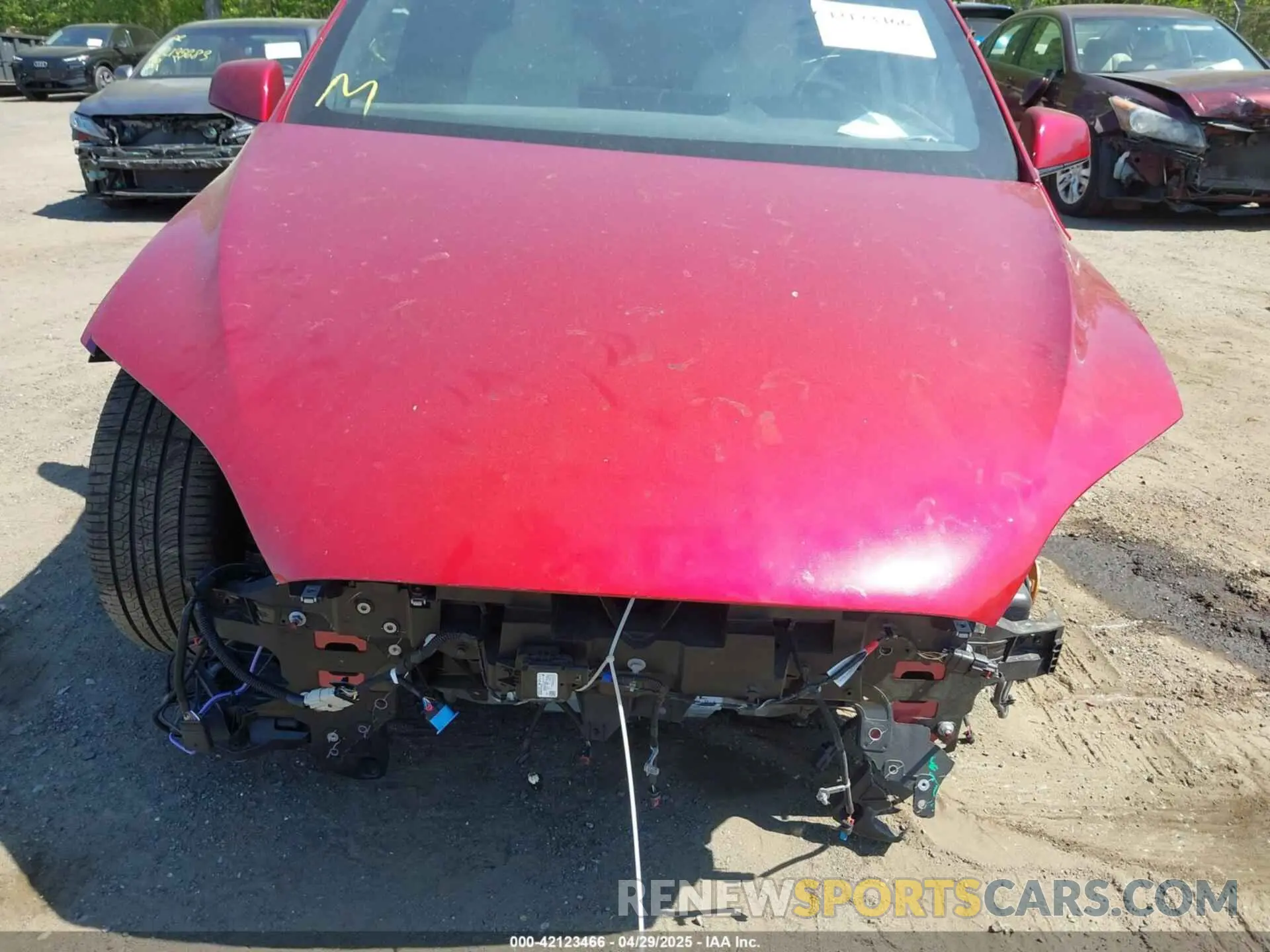 10 fotografías del automóvil dañado 7SAXCAE56RF460197 TESLA MODEL X 2024
