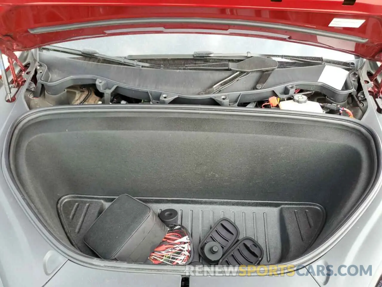 11 fotografías del automóvil dañado 7SAXCAE57RF444414 TESLA MODEL X 2024