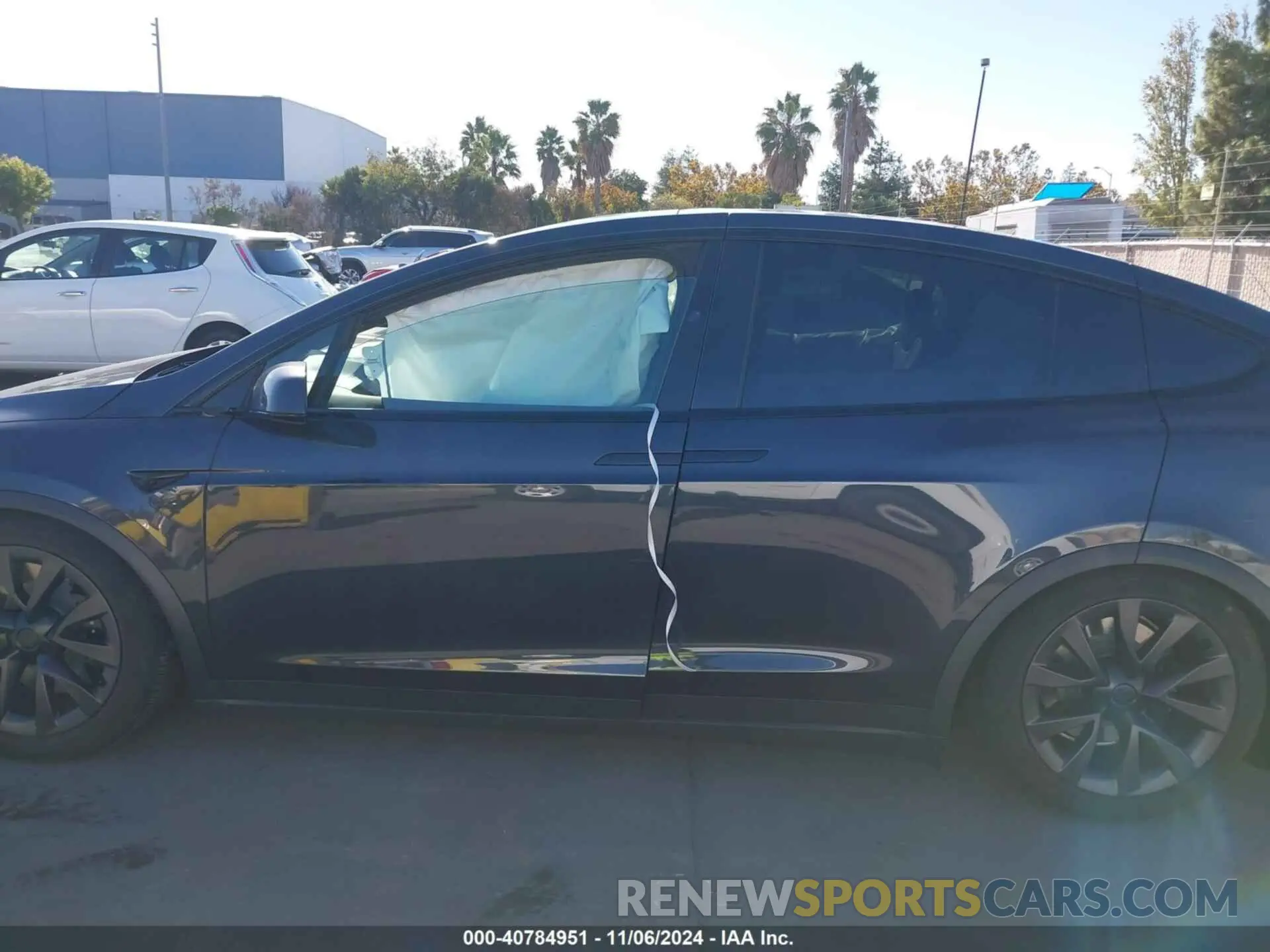 14 fotografías del automóvil dañado 7SAXCBE51RF457133 TESLA MODEL X 2024