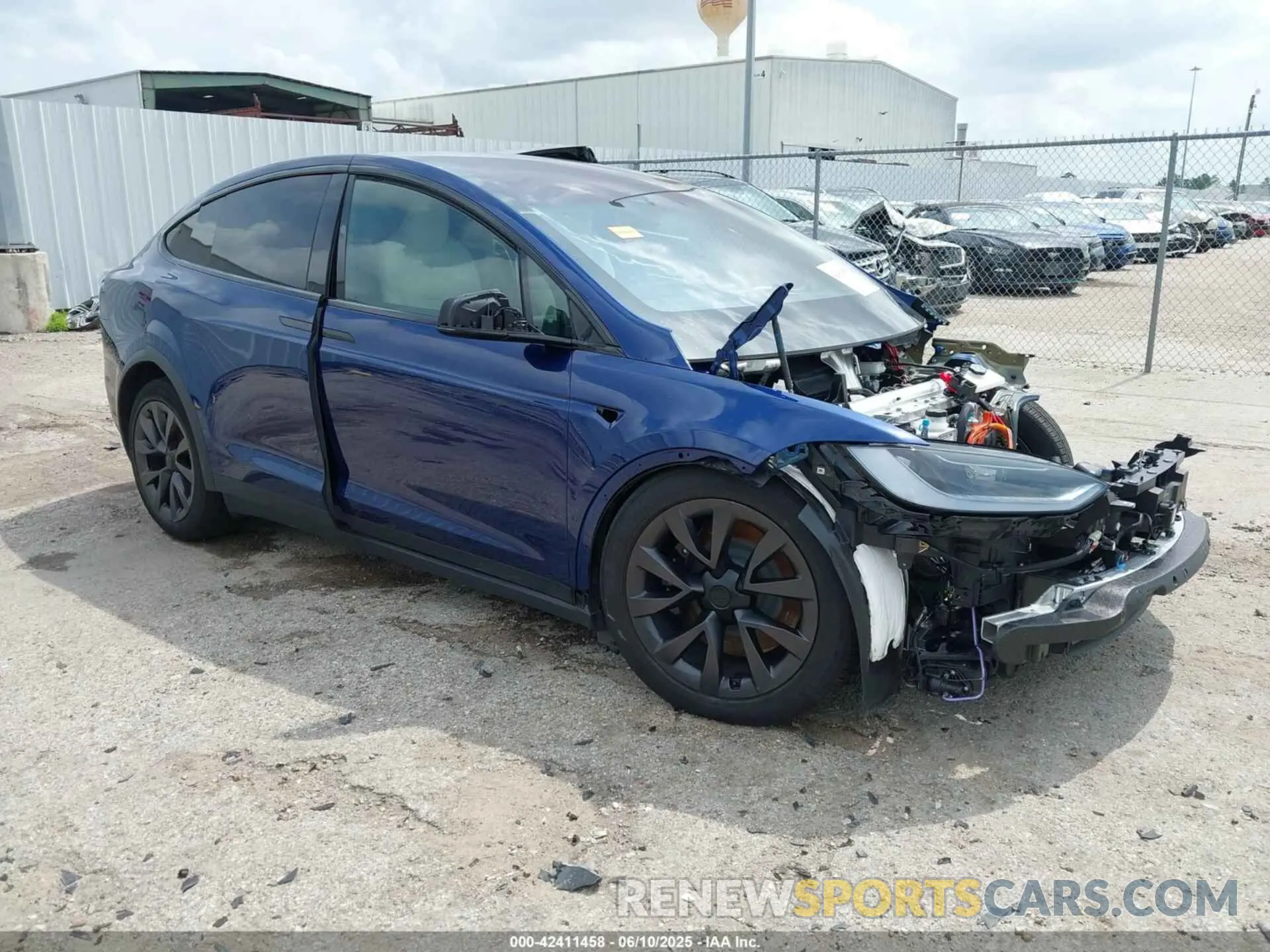 1 fotografías del automóvil dañado 7SAXCBE52RF456542 TESLA MODEL X 2024