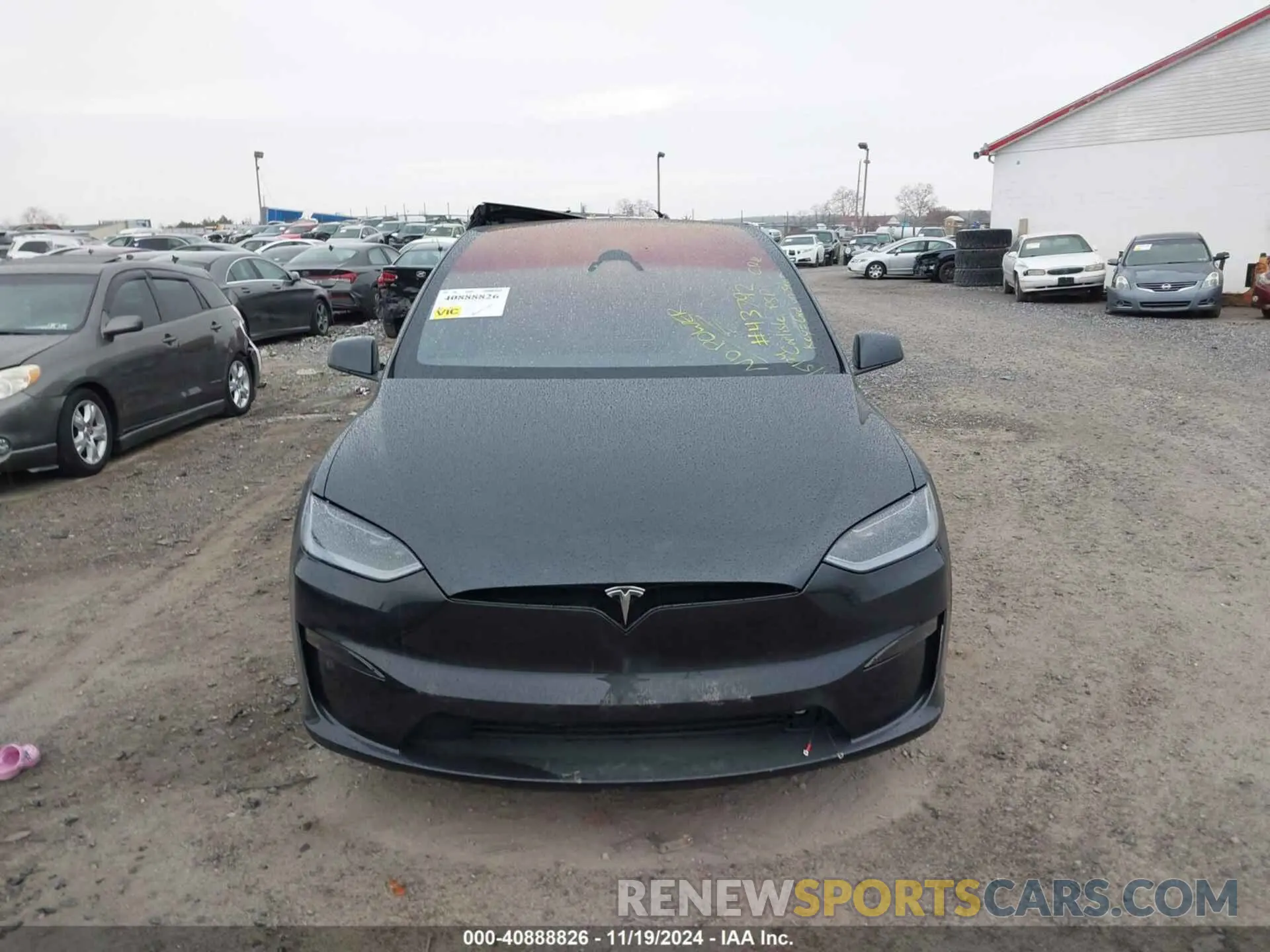 12 fotografías del automóvil dañado 7SAXCBE58RF459073 TESLA MODEL X 2024