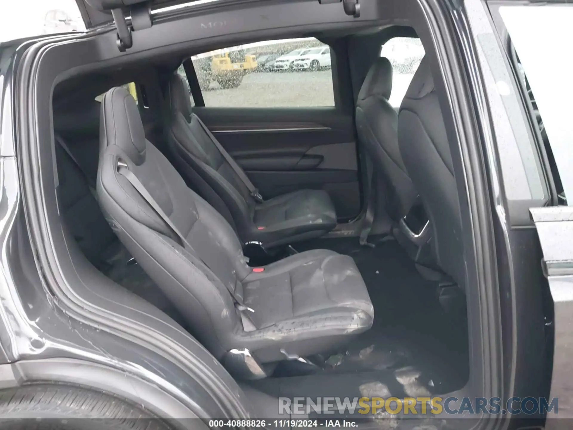 8 fotografías del automóvil dañado 7SAXCBE58RF459073 TESLA MODEL X 2024