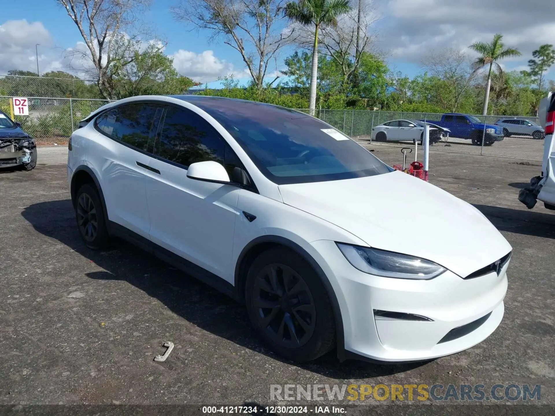 1 fotografías del automóvil dañado 7SAXCBE59RF433324 TESLA MODEL X 2024