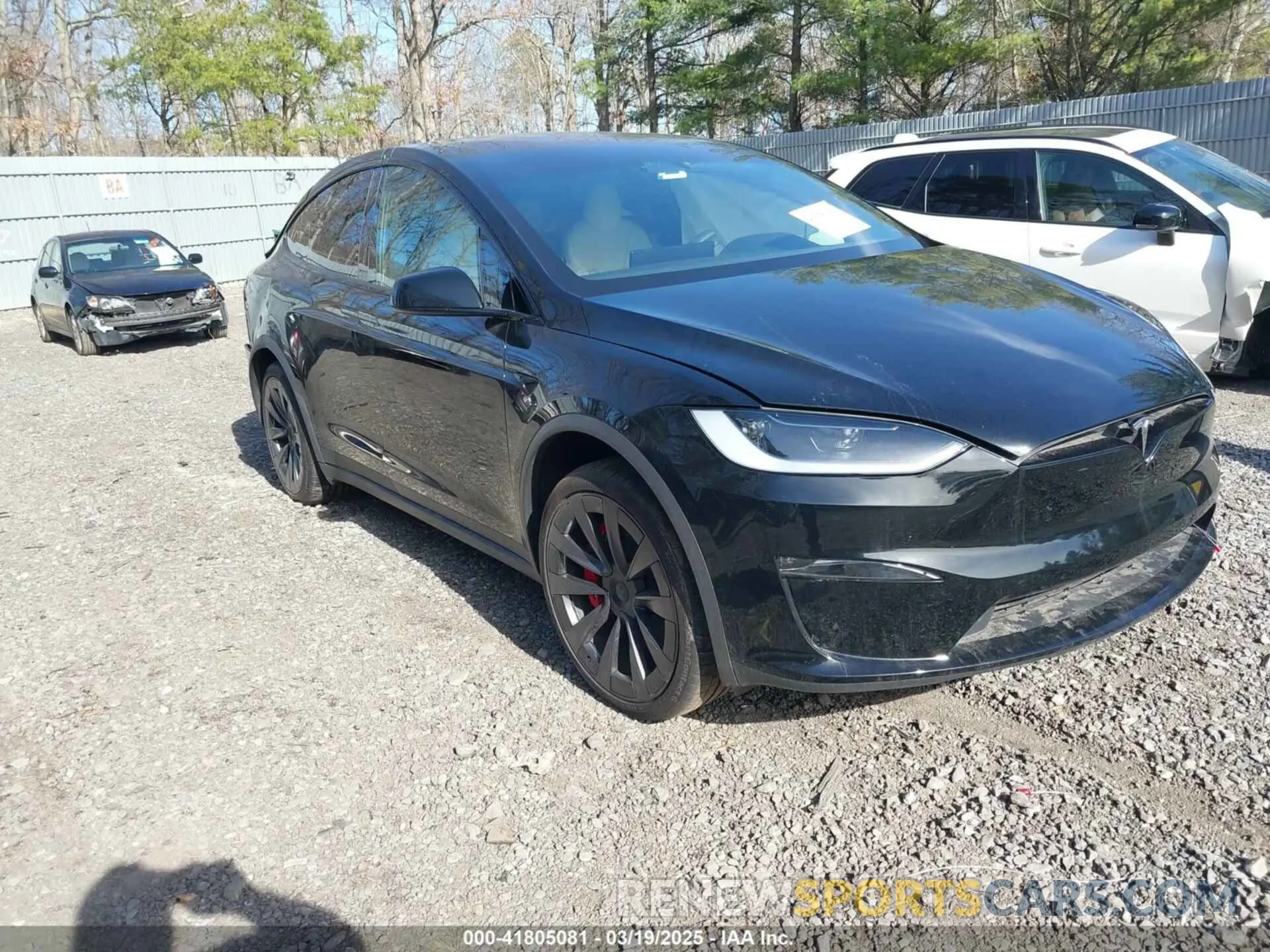 1 fotografías del automóvil dañado 7SAXCBE60RF447492 TESLA MODEL X 2024