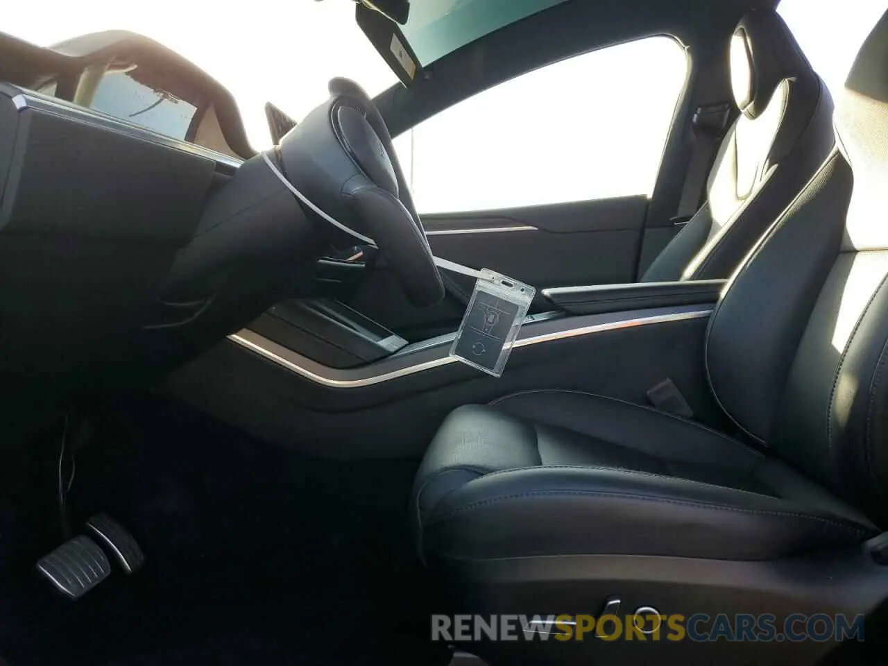 7 fotografías del automóvil dañado 7SAXCBE62RF452788 TESLA MODEL X 2024