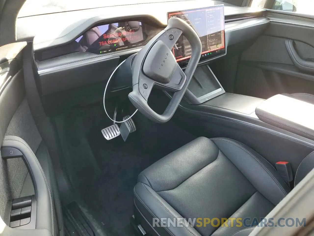 8 fotografías del automóvil dañado 7SAXCBE62RF452788 TESLA MODEL X 2024