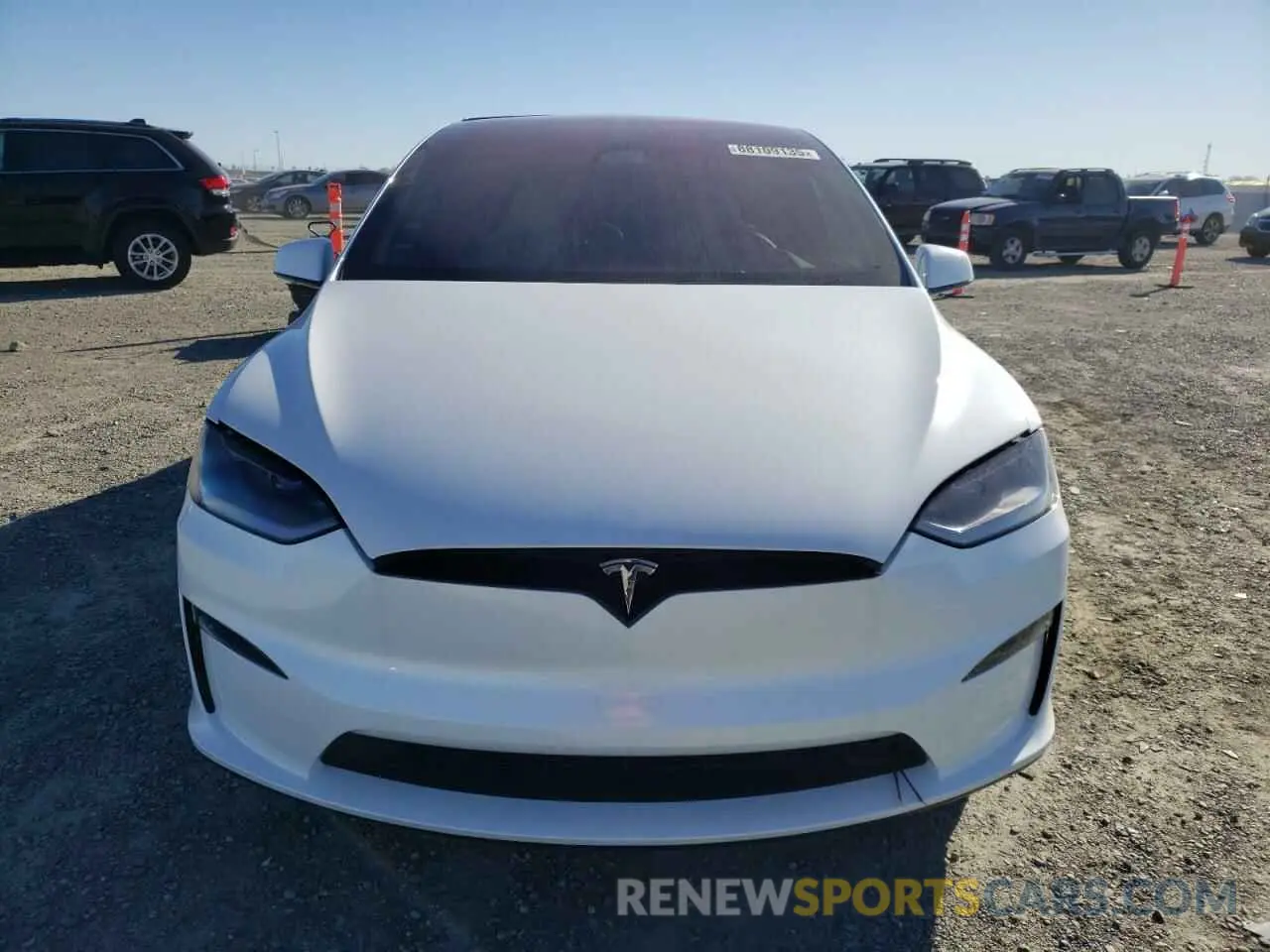 5 fotografías del automóvil dañado 7SAXCBE65RF437640 TESLA MODEL X 2024